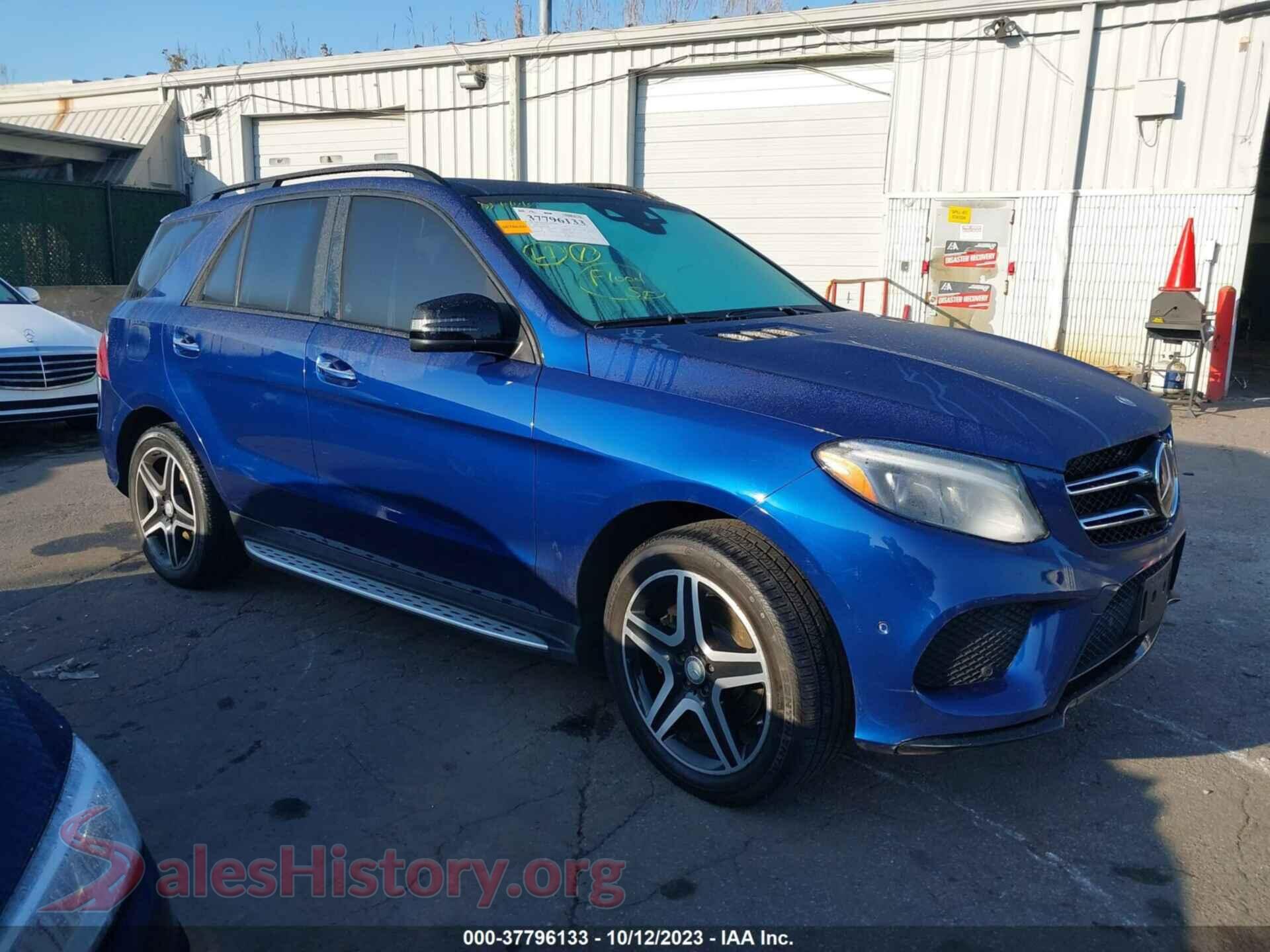 2017 MERCEDES-BENZ GLE 350 — VIN 4JGDA5HB8HA833841