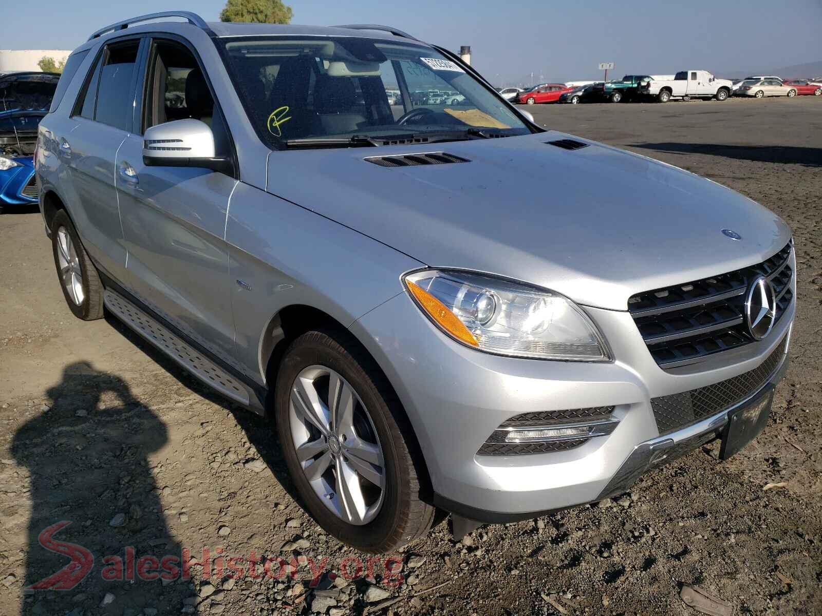 2012 MERCEDES-BENZ M-CLASS — VIN 4JGDA5HBXCA055924