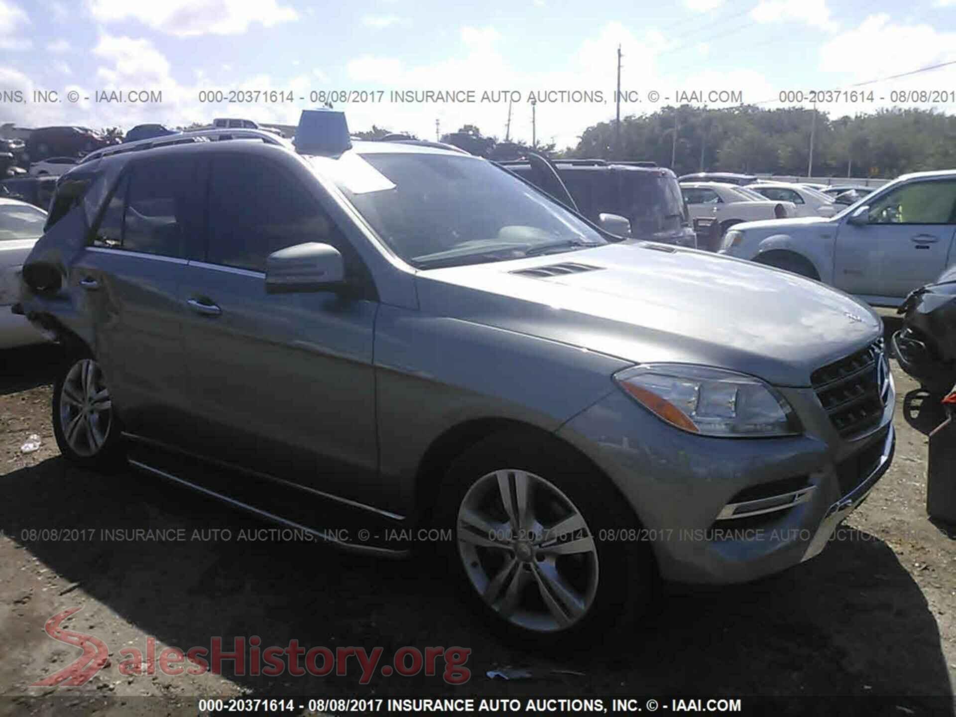 2013 Mercedes-benz Ml — VIN 4JGDA5JB3DA208347