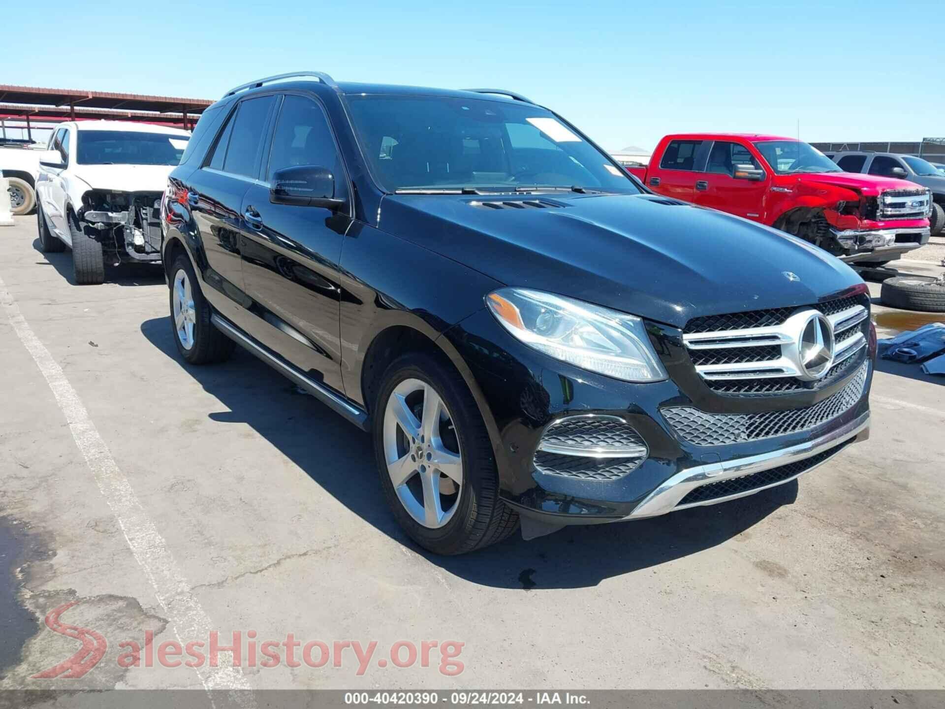2017 MERCEDES-BENZ GLE 350 — VIN 4JGDA5JB3HA987948