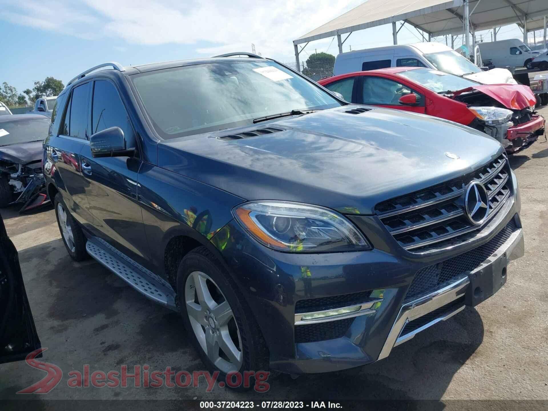 2014 MERCEDES-BENZ M-CLASS — VIN 4JGDA5JB8EA387471
