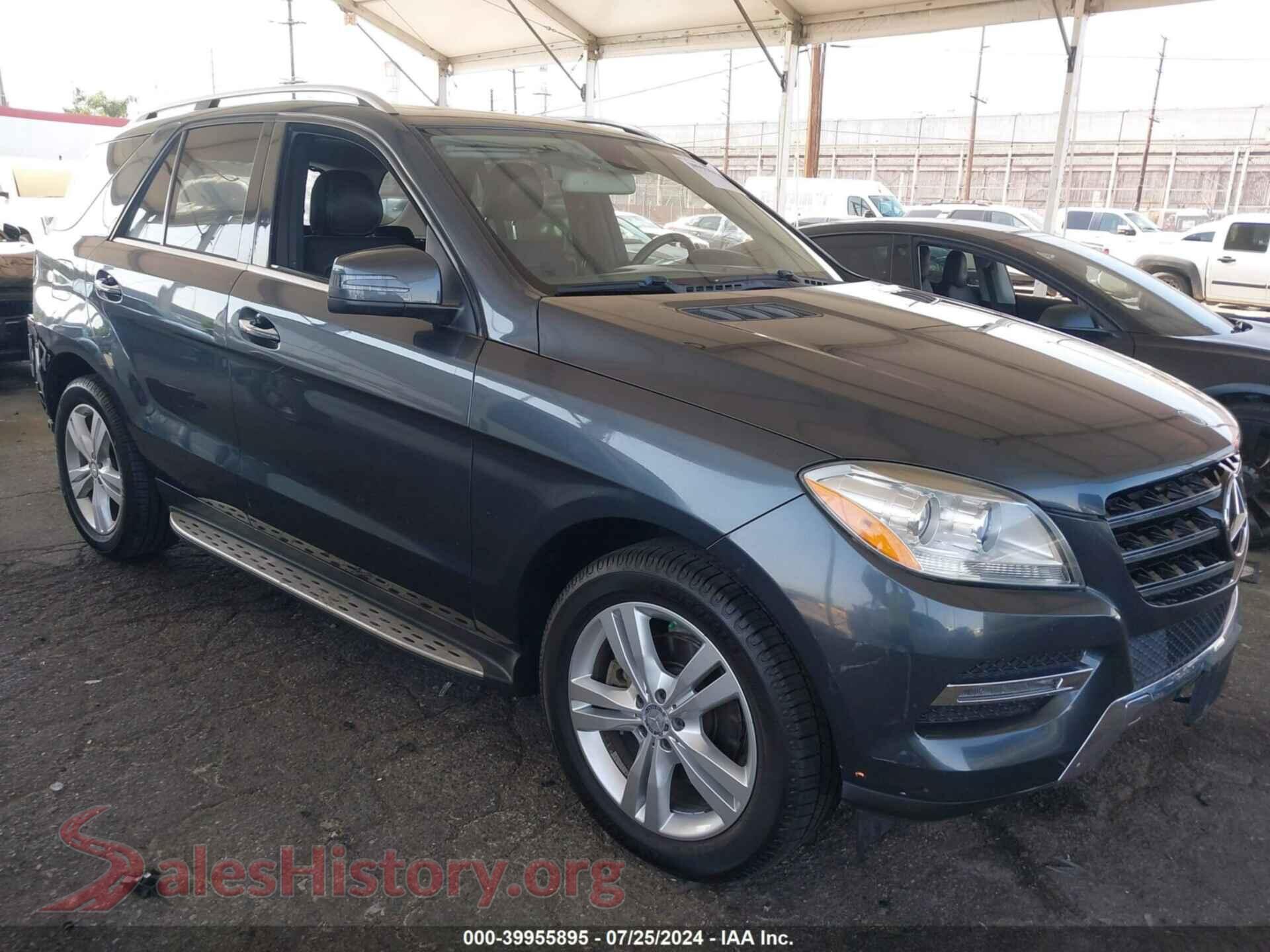 2014 MERCEDES-BENZ ML 350 — VIN 4JGDA5JB9EA403175