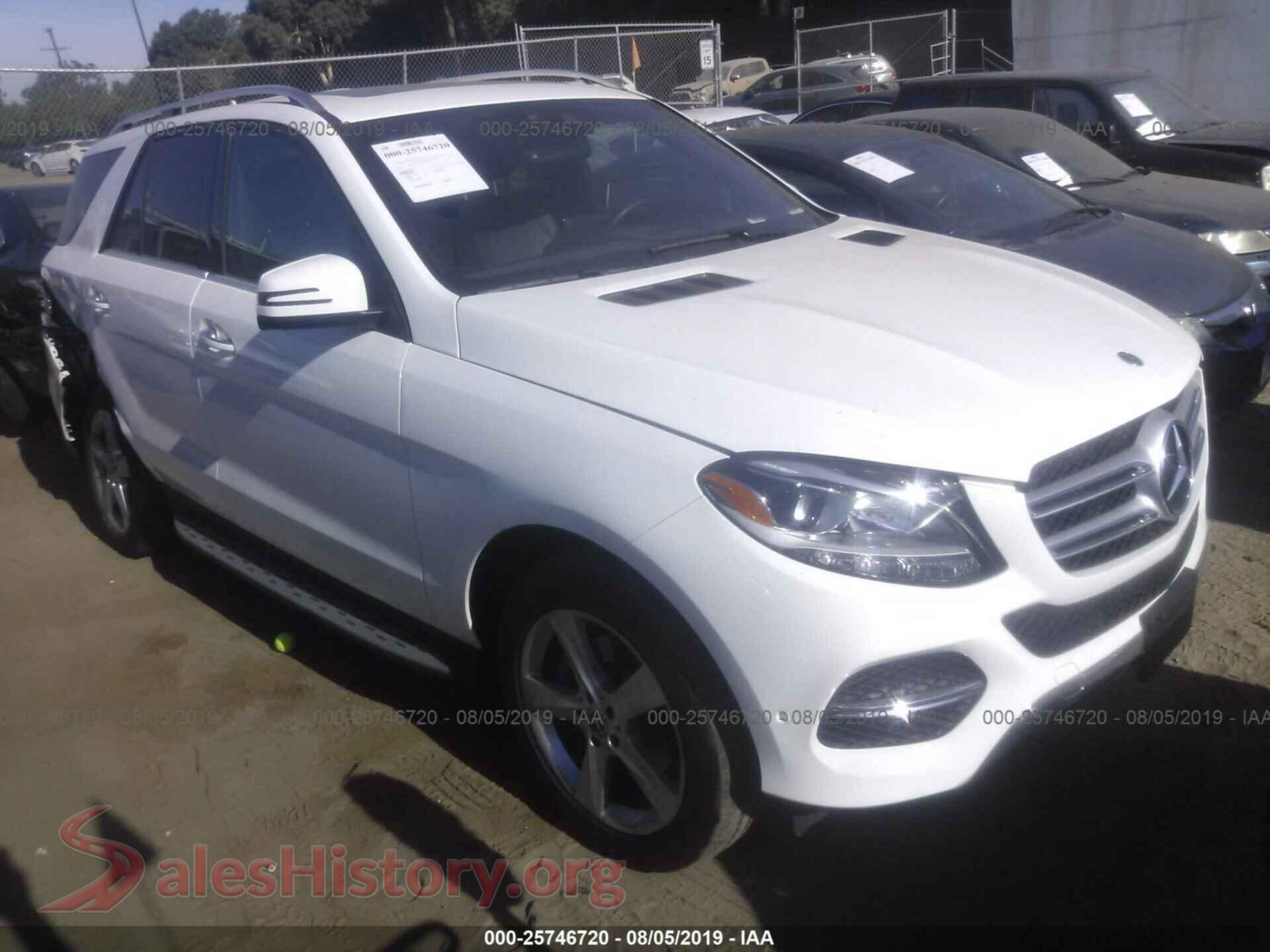 2018 MERCEDES-BENZ GLE — VIN 4JGDA5JBXJB027655