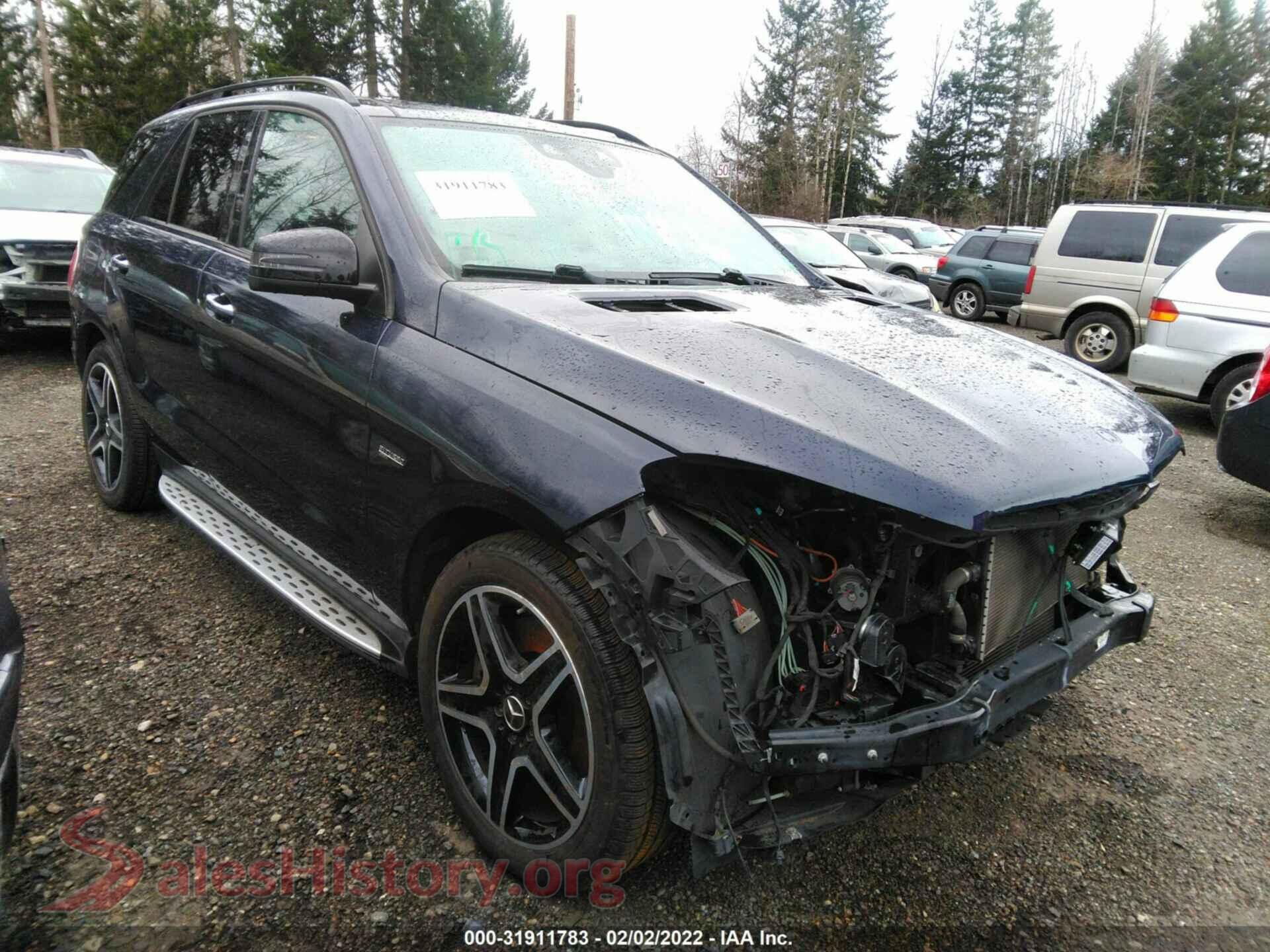 2017 MERCEDES-BENZ GLE — VIN 4JGDA6EB8HA964651