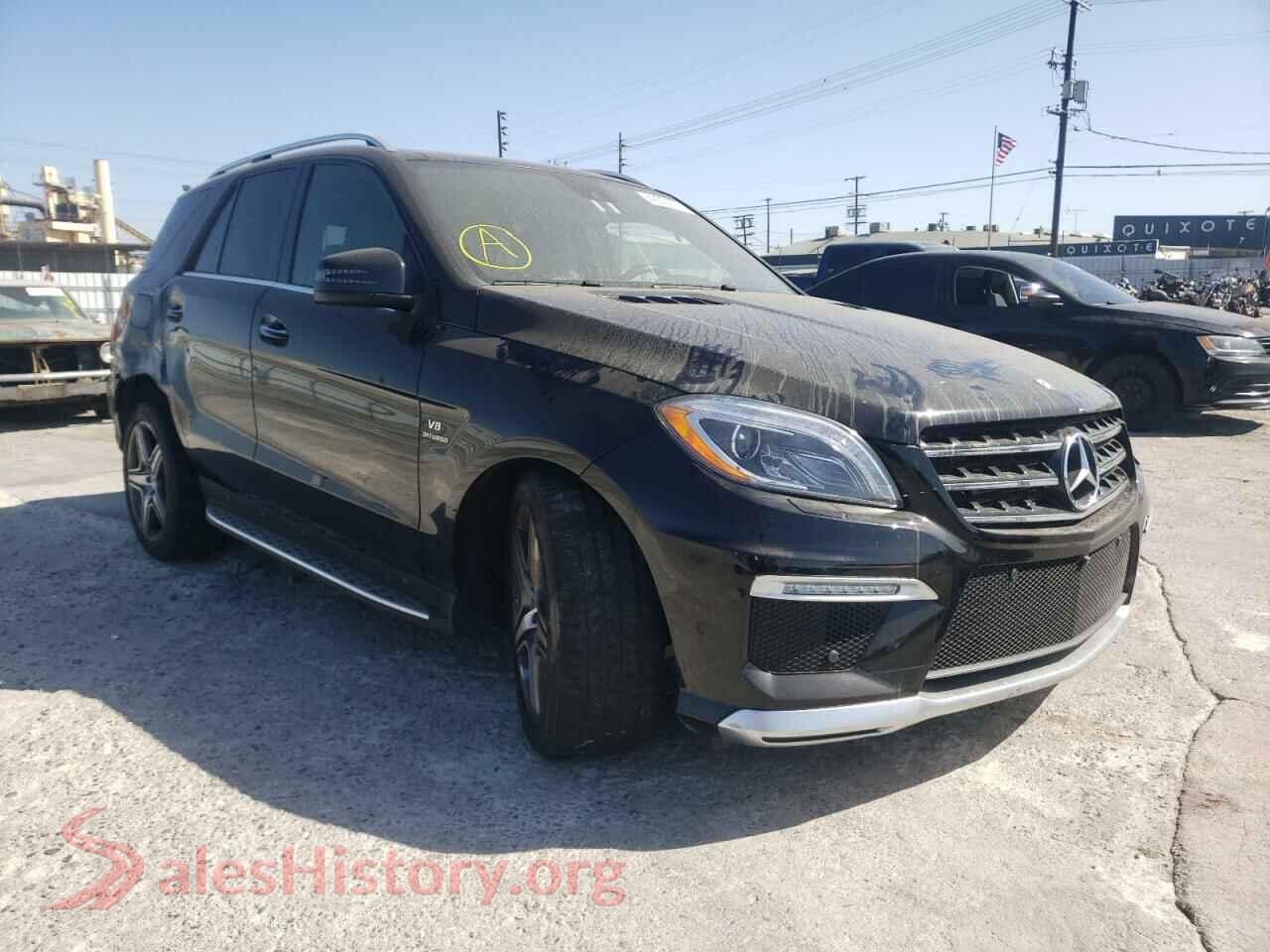 2015 MERCEDES-BENZ M-CLASS — VIN 4JGDA7EB0FA586604