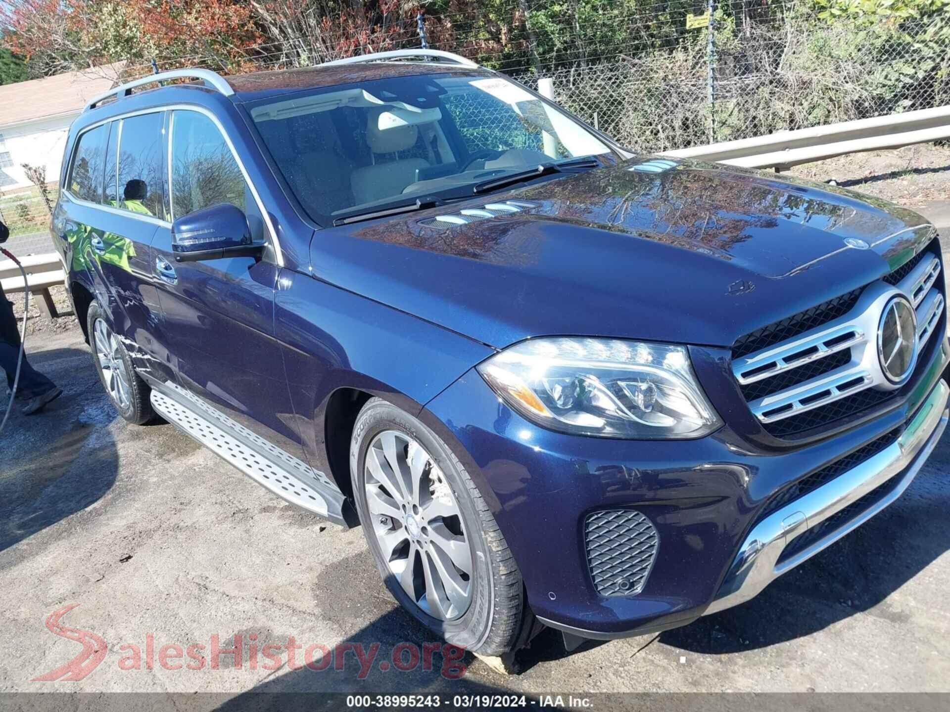 2017 MERCEDES-BENZ GLS 450 — VIN 4JGDF6EE0HA807997
