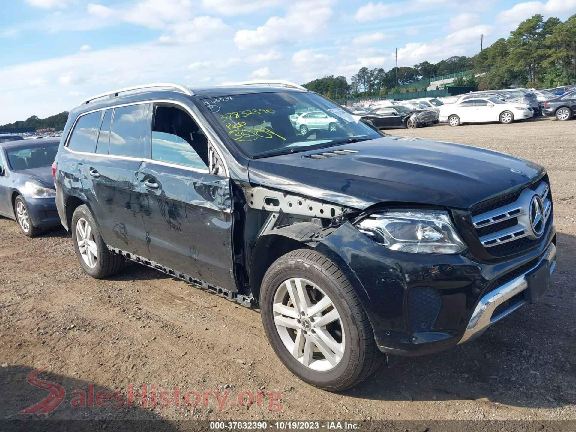 2018 MERCEDES-BENZ GLS 450 — VIN 4JGDF6EE1JB169792