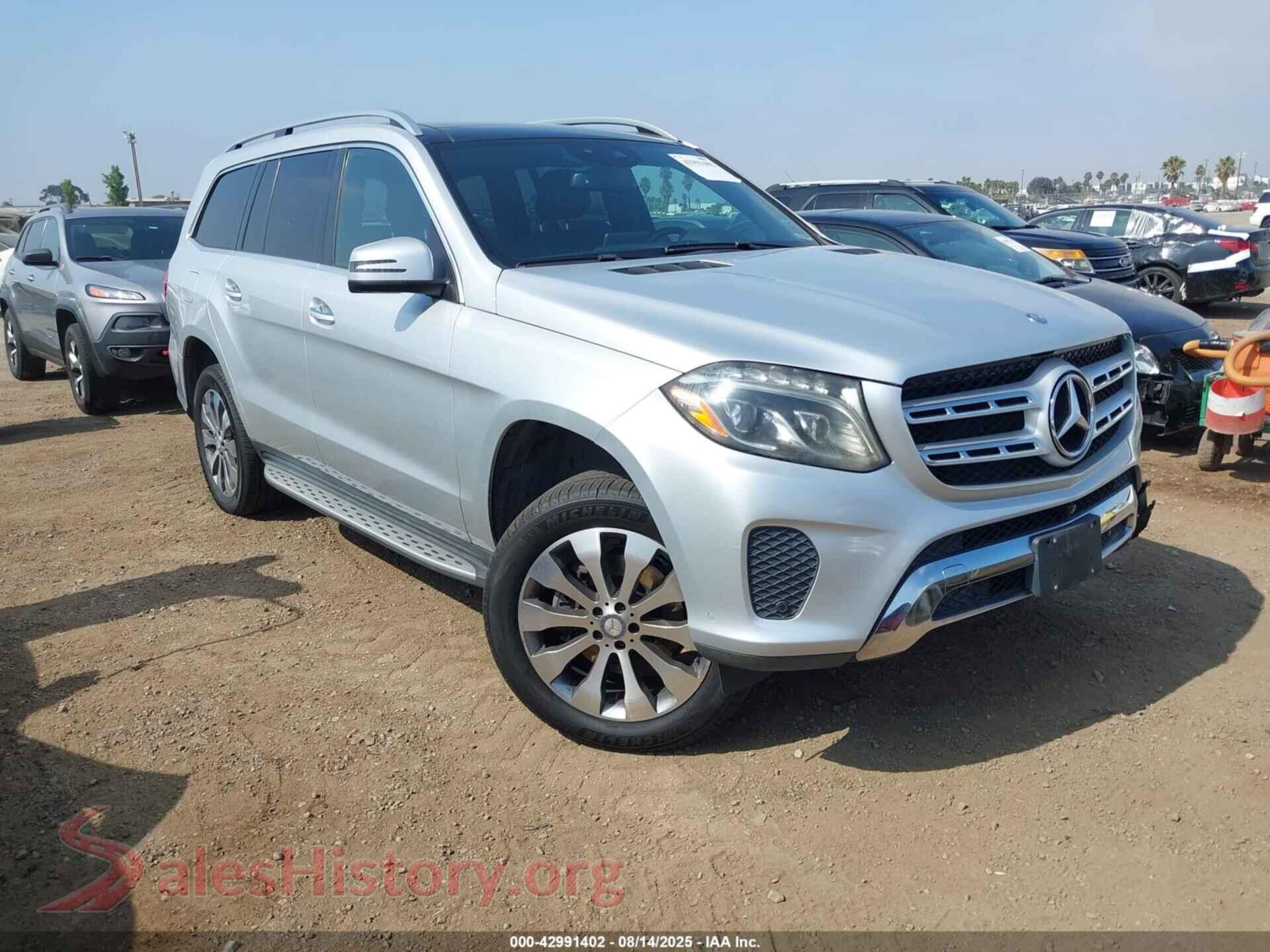 2017 MERCEDES-BENZ GLS 450 — VIN 4JGDF6EE2HA801456