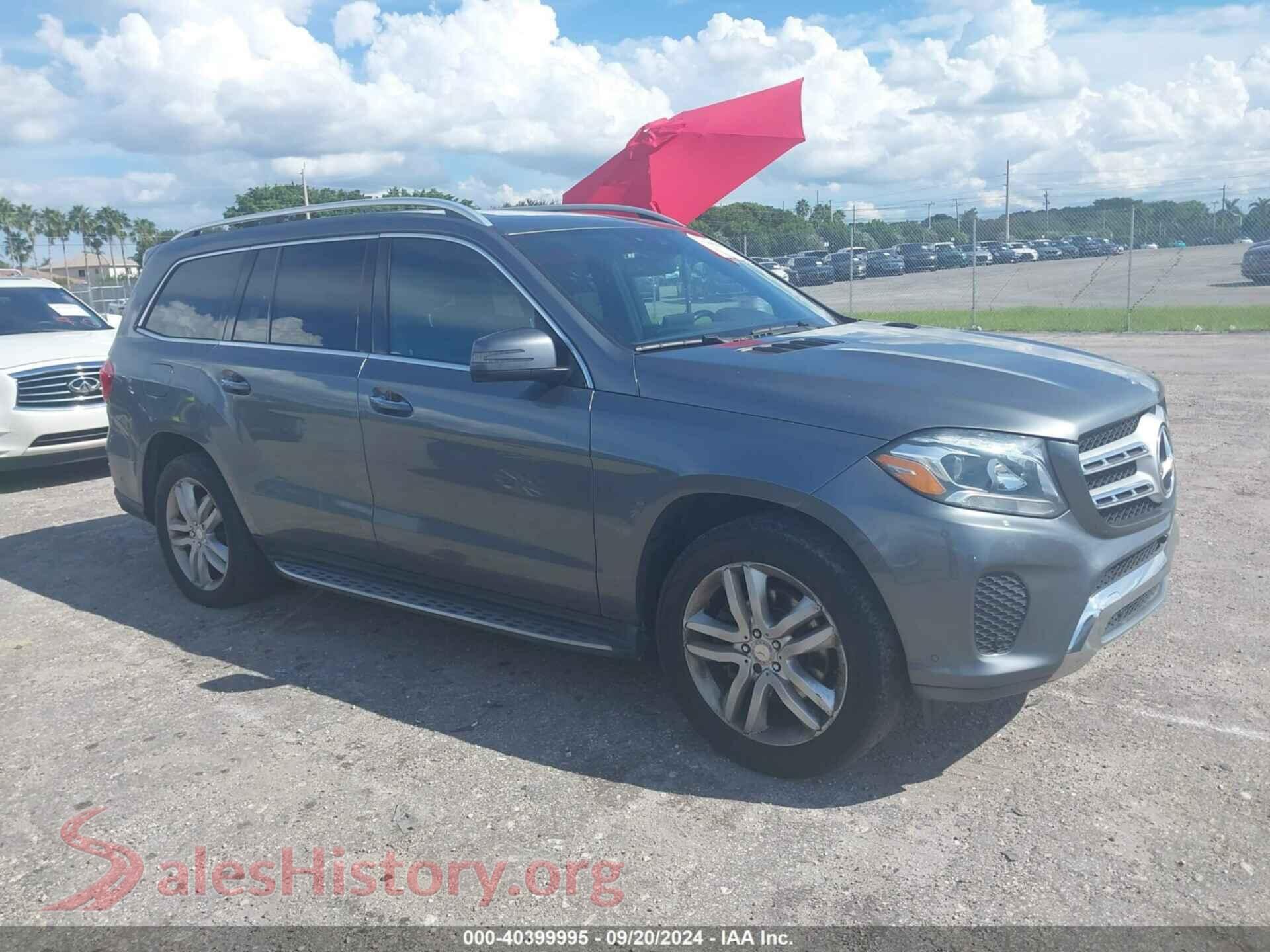 2017 MERCEDES-BENZ GLS 450 — VIN 4JGDF6EE2HA875234