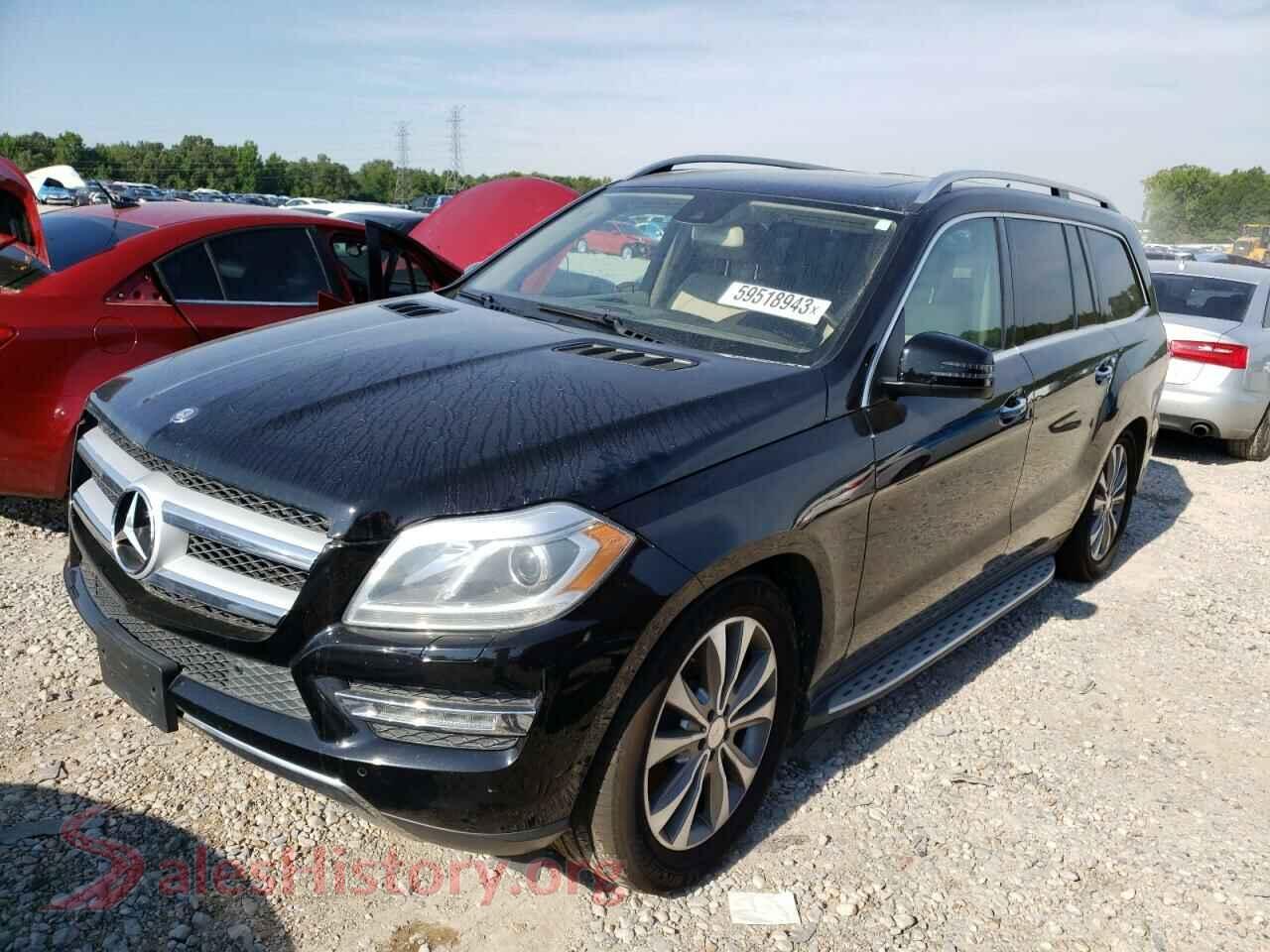 2014 MERCEDES-BENZ GL-CLASS — VIN 4JGDF7CE1EA272974