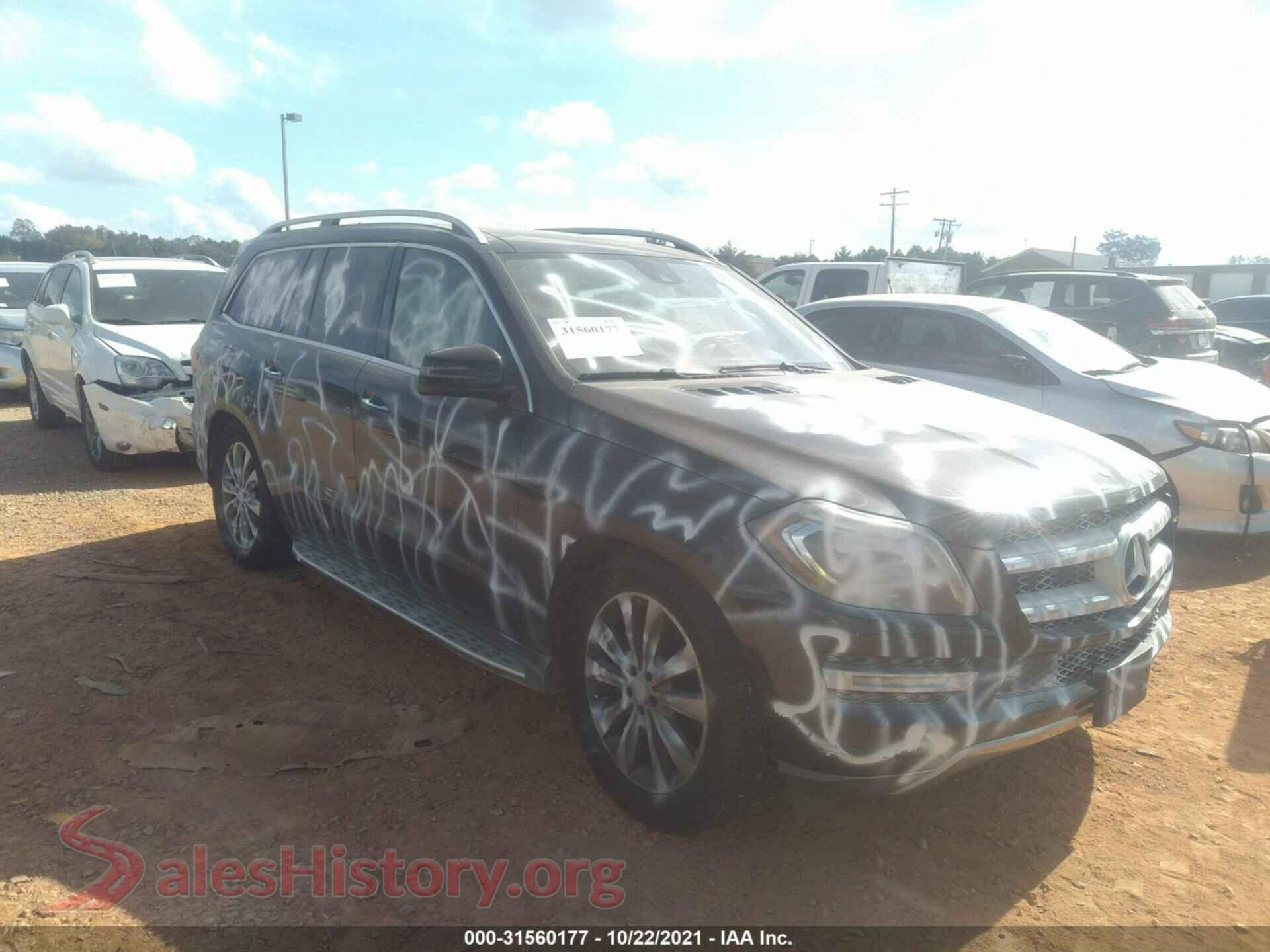 2014 MERCEDES-BENZ GL-CLASS — VIN 4JGDF7CE1EA420766