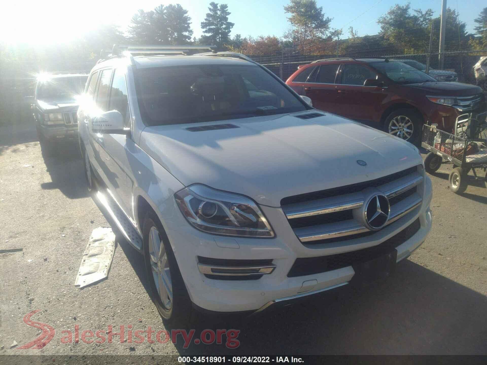 2013 MERCEDES-BENZ GL-CLASS — VIN 4JGDF7CE5DA175257