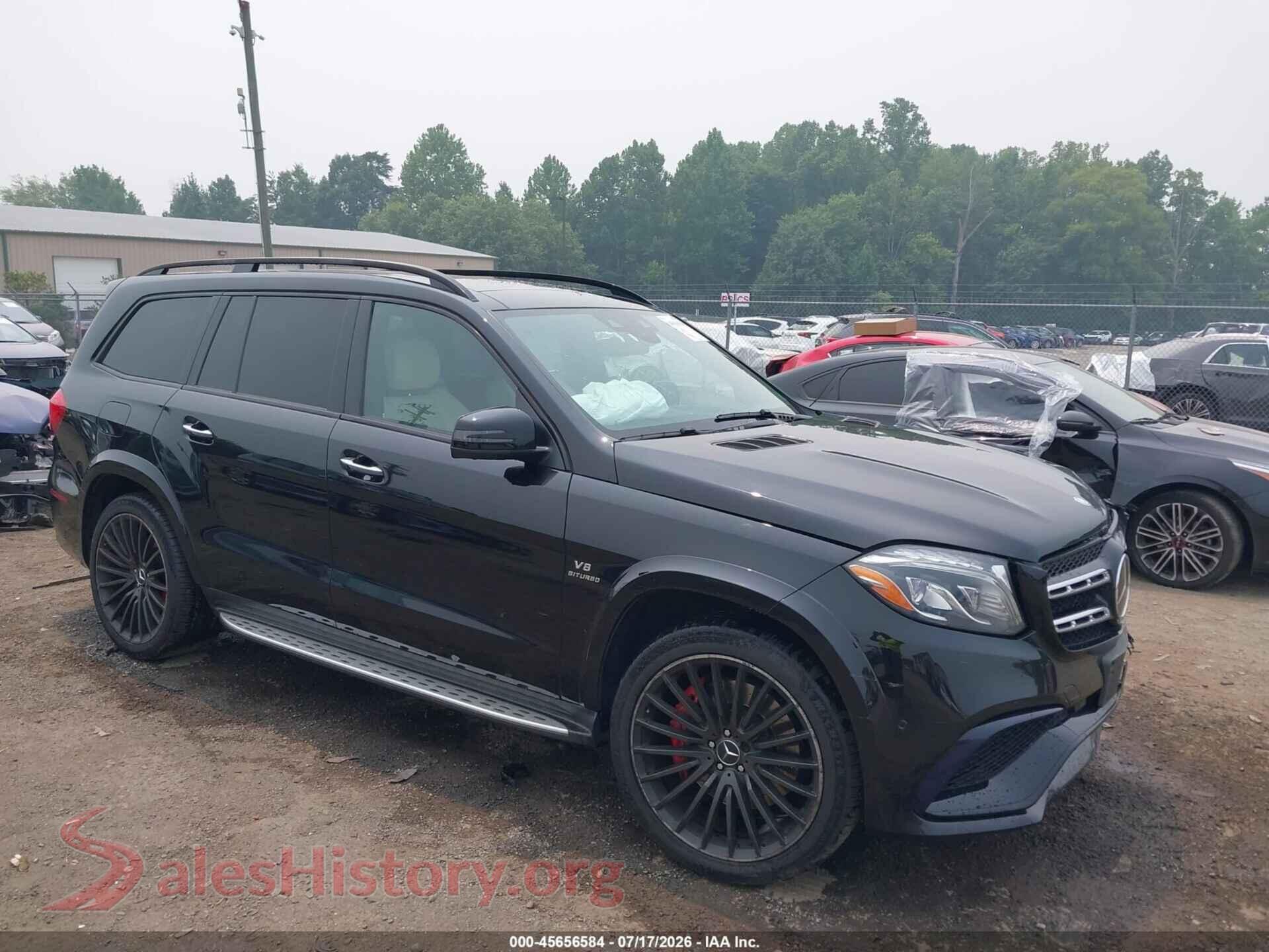 2017 MERCEDES-BENZ AMG GLS 63 — VIN 4JGDF7FEXHA787276