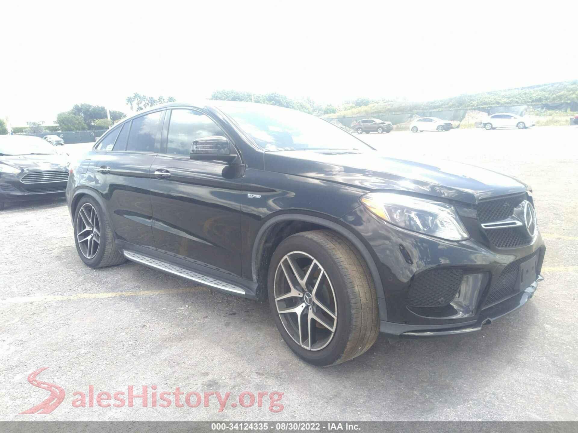 2019 MERCEDES-BENZ GLE — VIN 4JGED6EB1KA141918