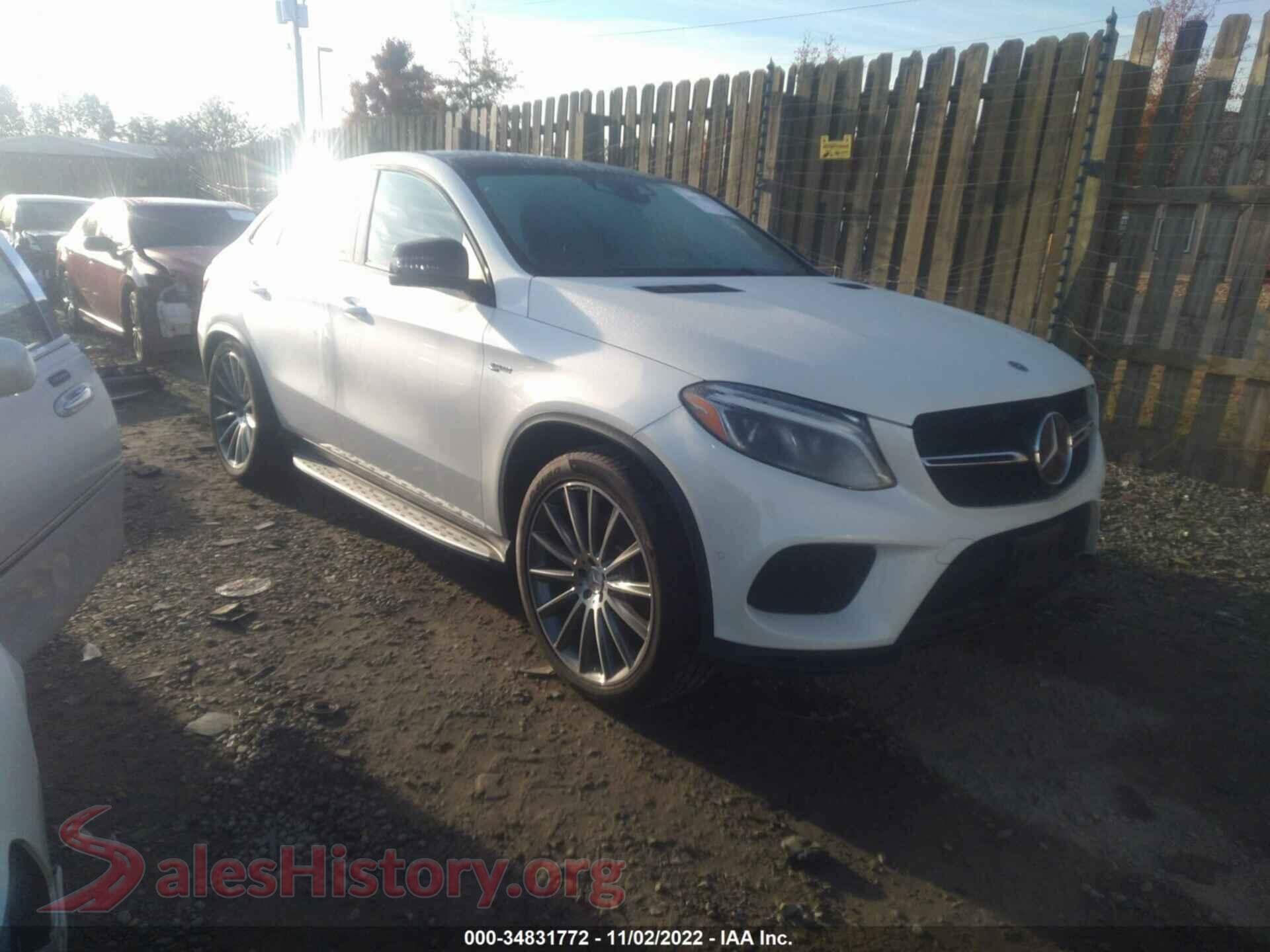 2019 MERCEDES-BENZ GLE — VIN 4JGED6EB1KA152563