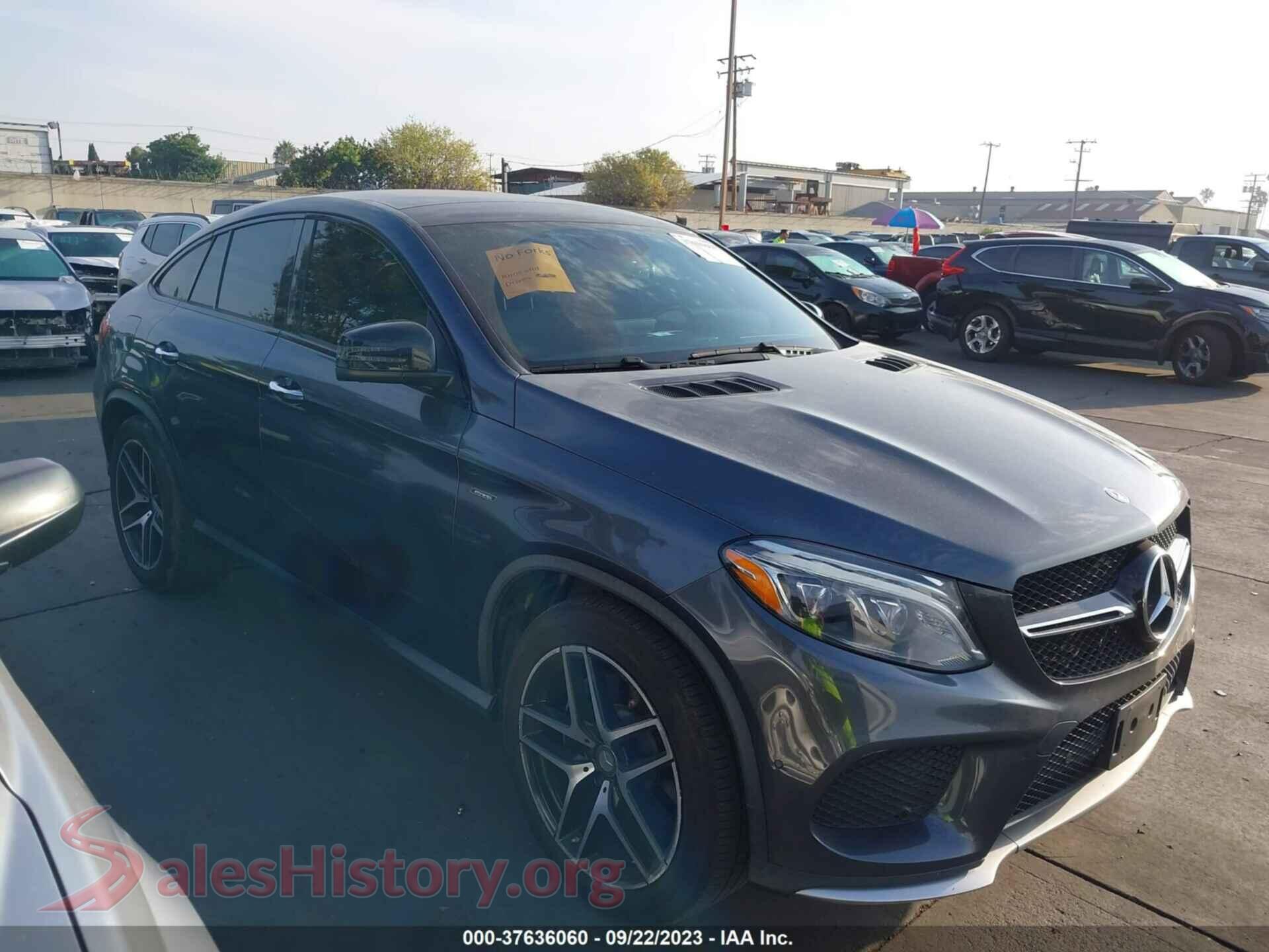 2016 MERCEDES-BENZ GLE — VIN 4JGED6EB2GA025182
