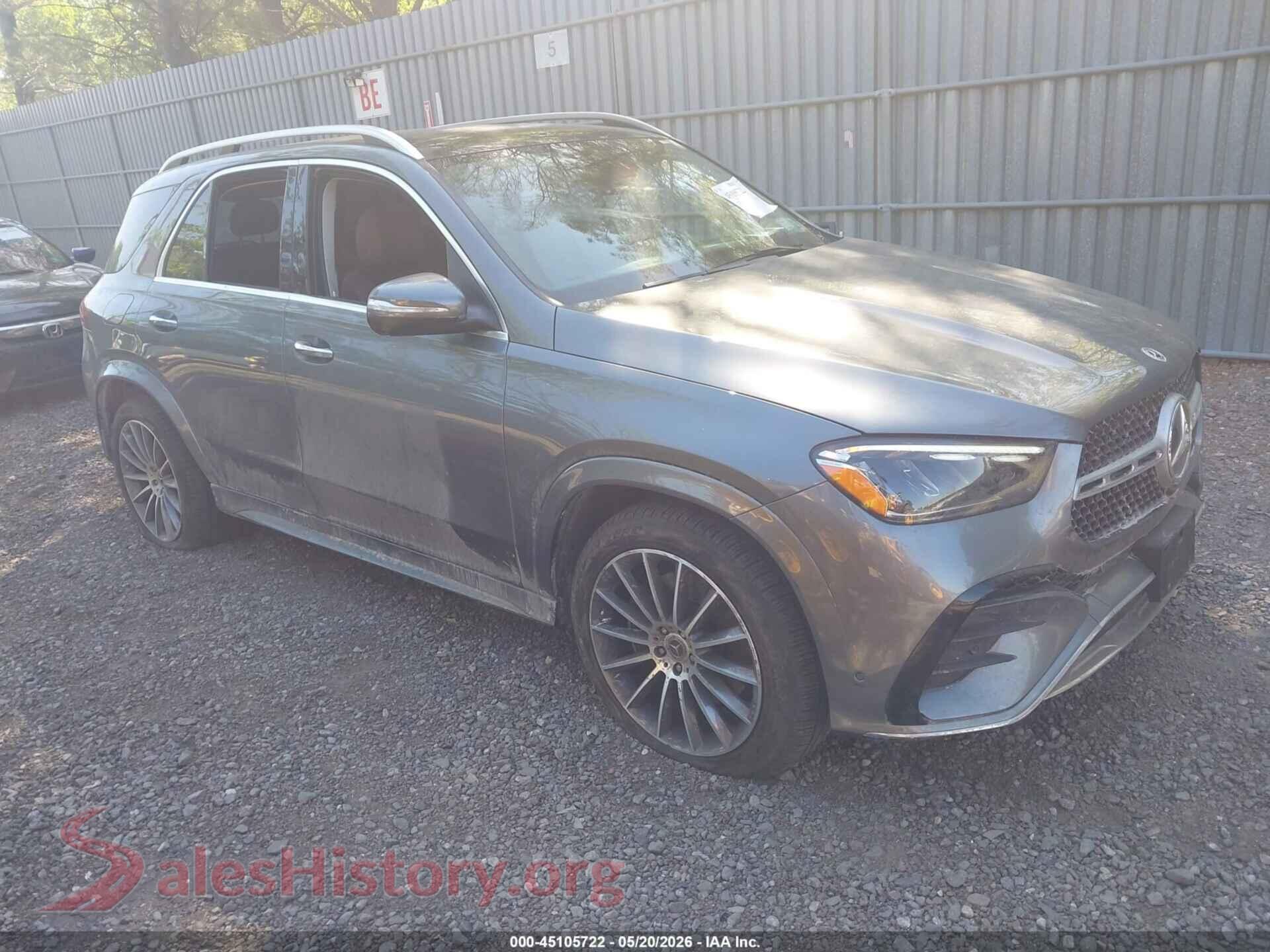 2024 MERCEDES-BENZ GLE 350 — VIN 4JGFB4FB0RB251375