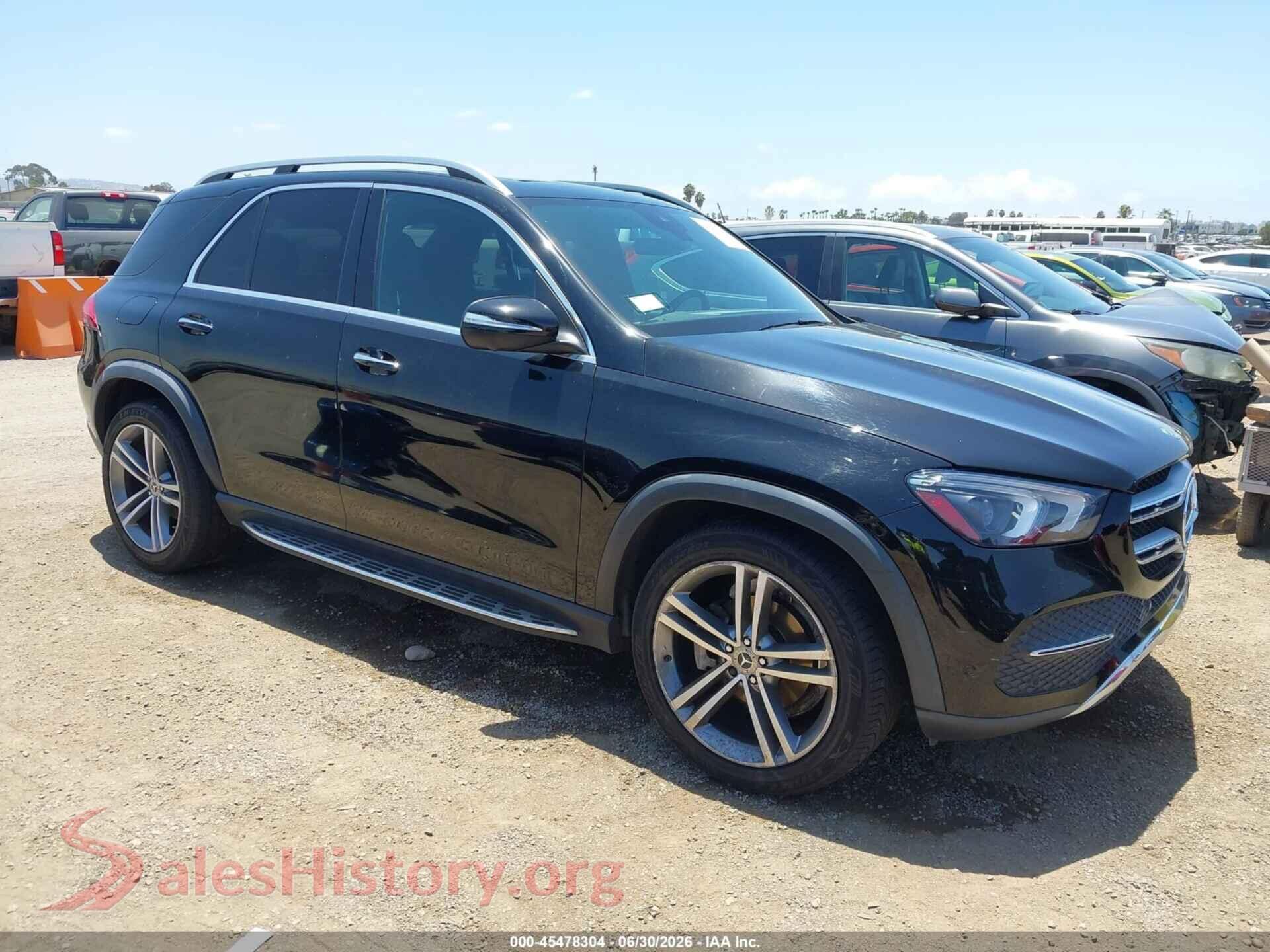2022 MERCEDES-BENZ GLE 350 — VIN 4JGFB4JB3NA764109