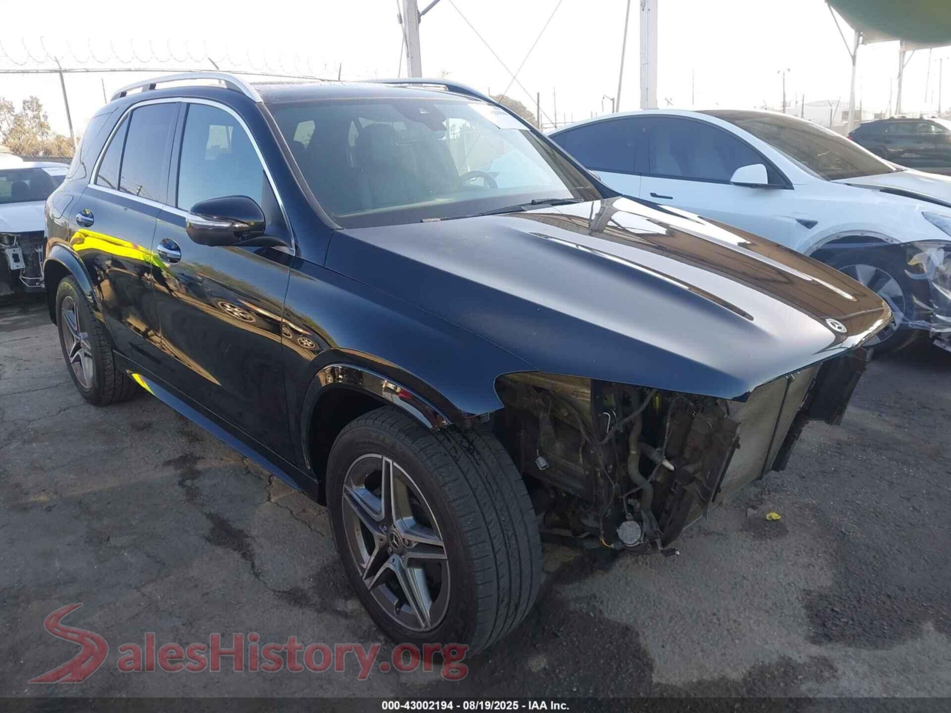 2021 MERCEDES-BENZ GLE 350 — VIN 4JGFB4JB8MA374783