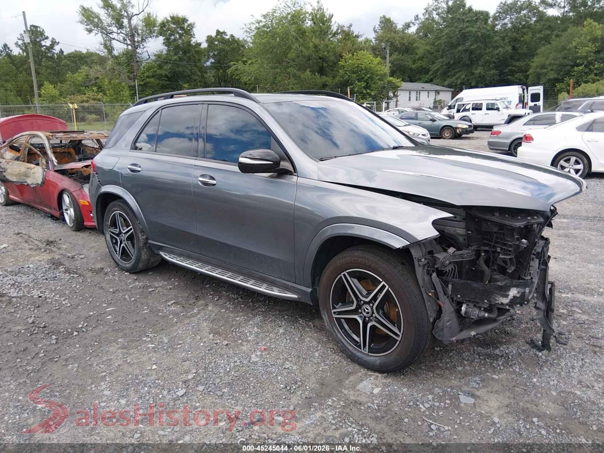 2020 MERCEDES-BENZ GLE 350 — VIN 4JGFB4JBXLA241148