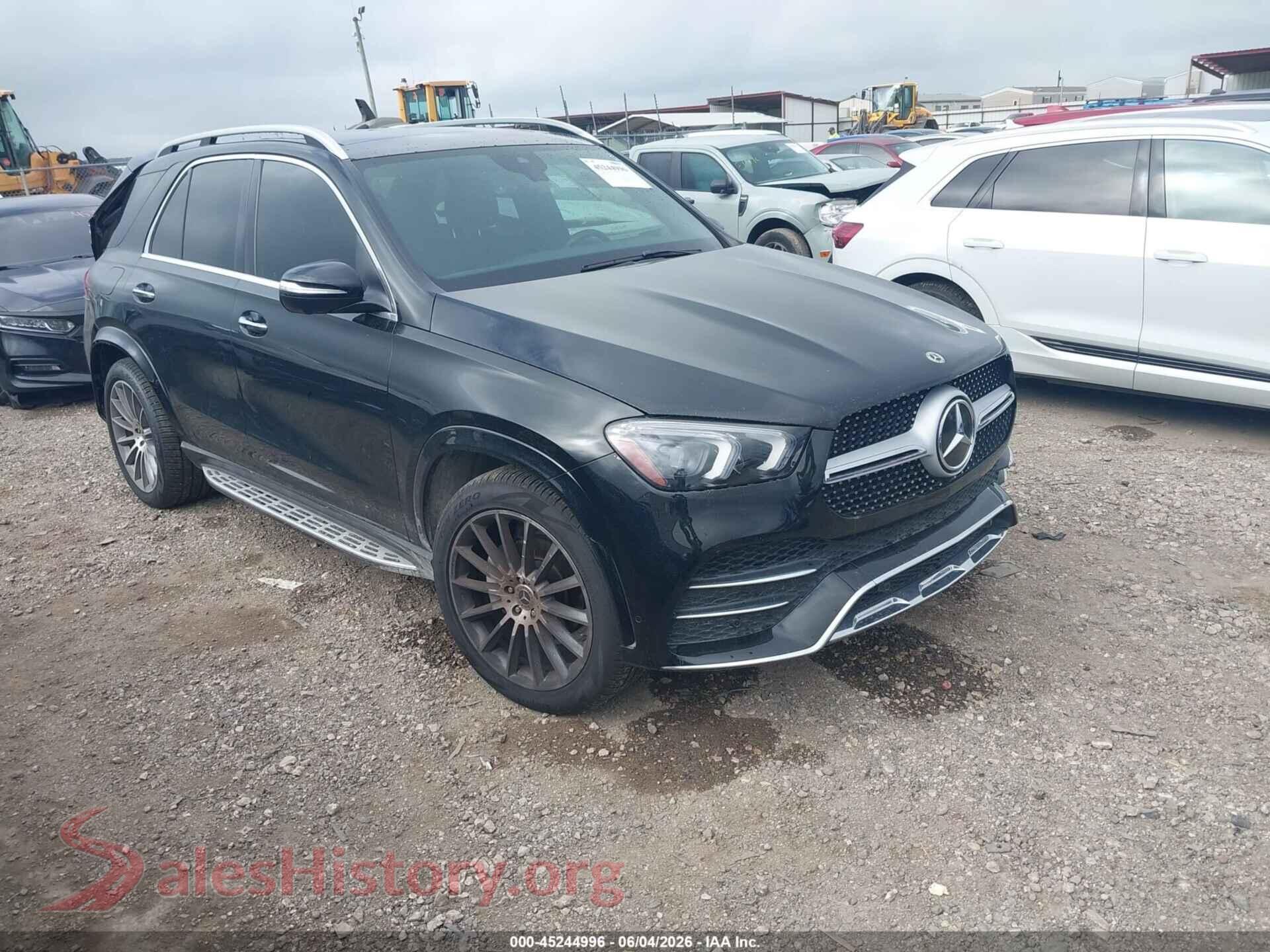 2022 MERCEDES-BENZ GLE 350 — VIN 4JGFB4KB3NA622583