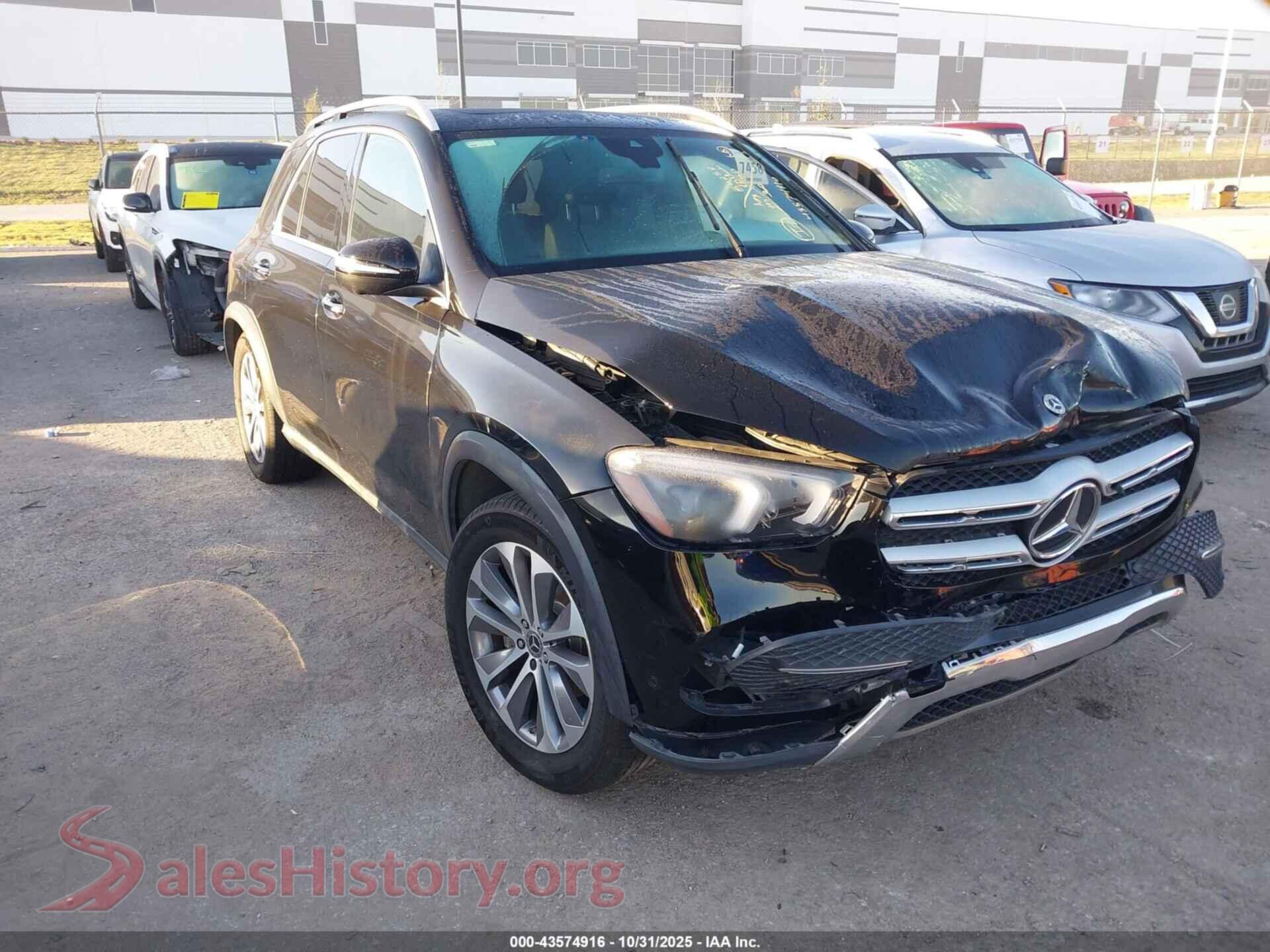 2022 MERCEDES-BENZ GLE 350 — VIN 4JGFB4KB3NA802467