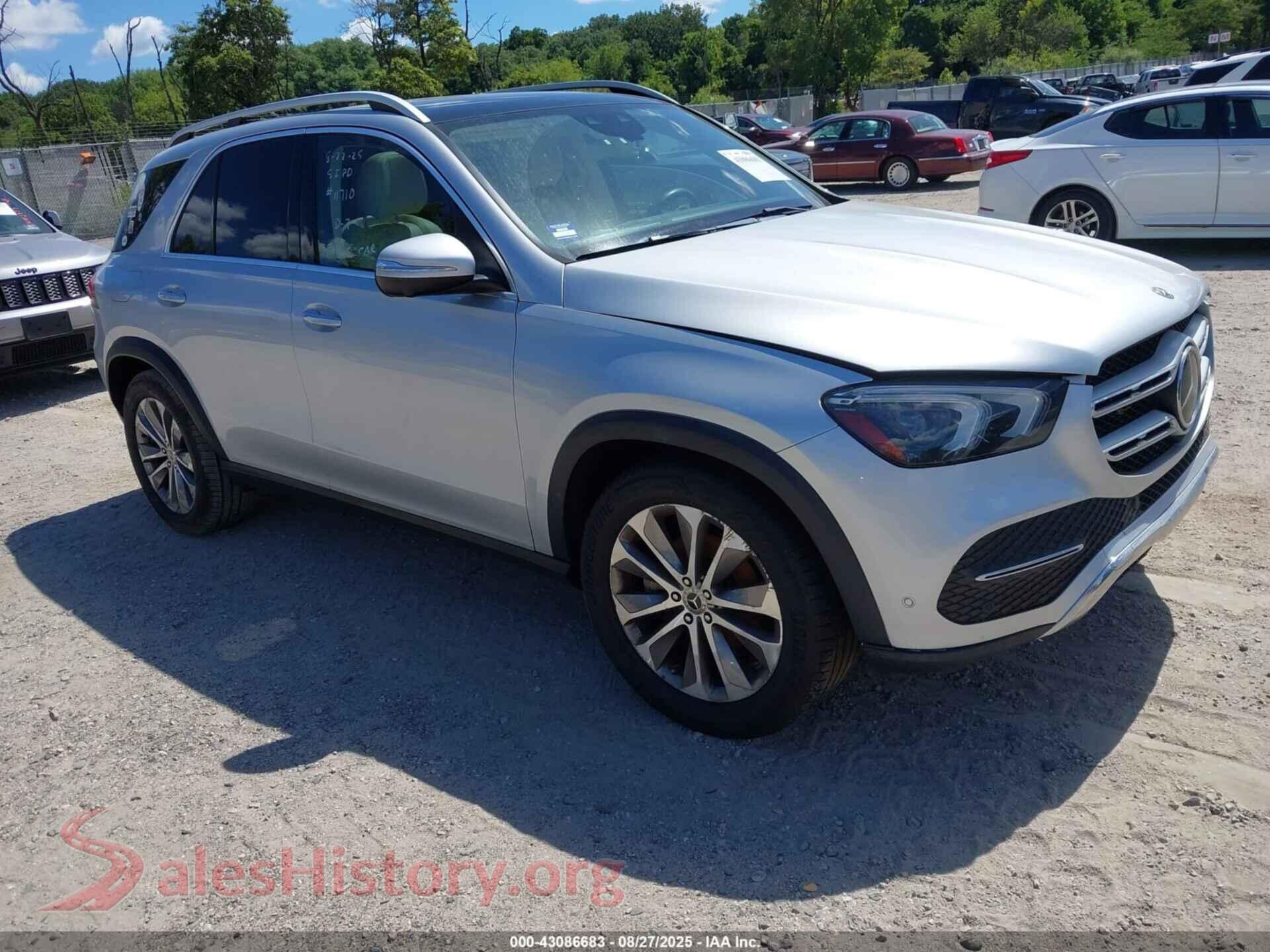 2020 MERCEDES-BENZ GLE 350 — VIN 4JGFB4KE8LA051910