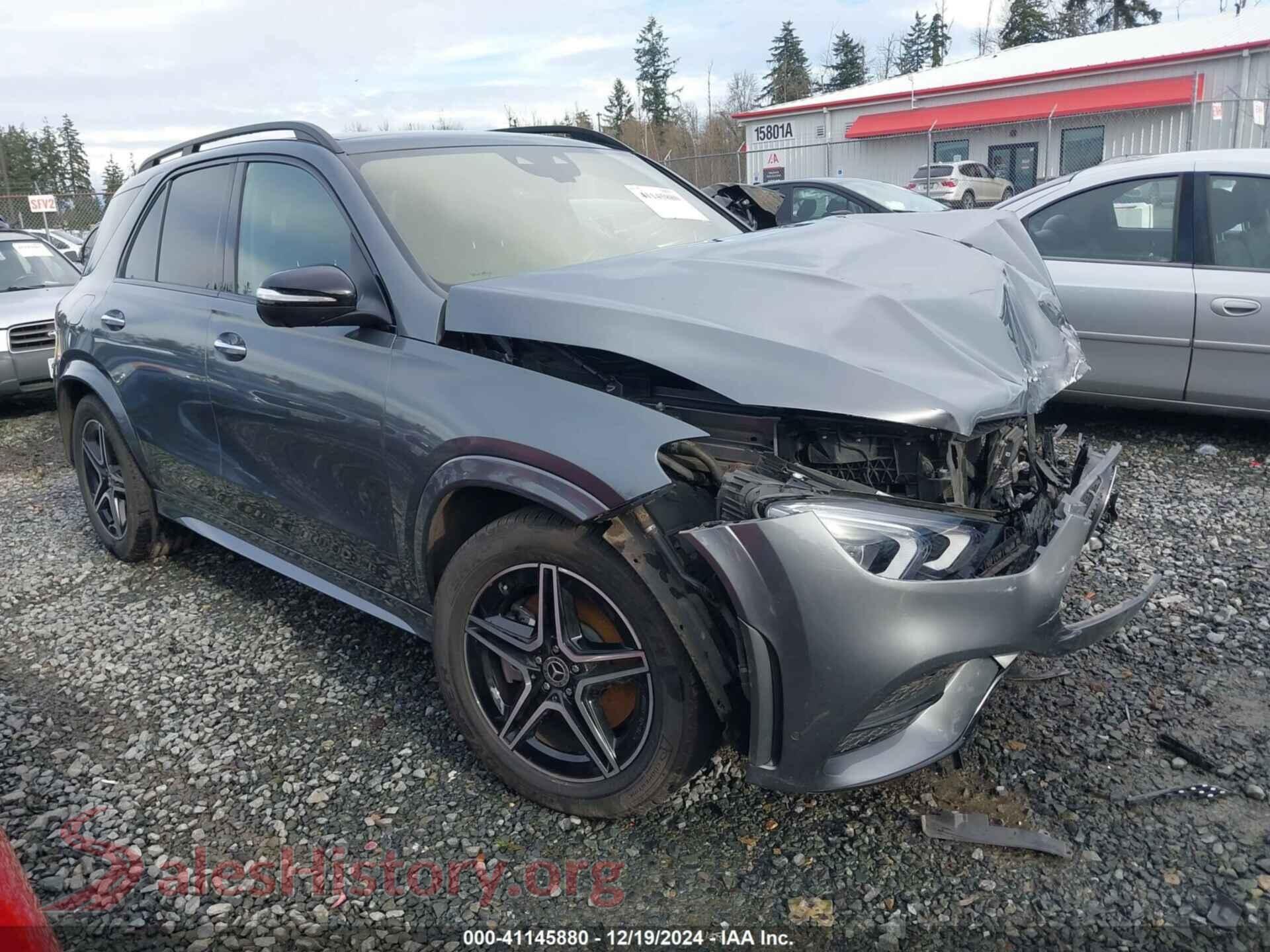 2022 MERCEDES-BENZ GLE 450 — VIN 4JGFB5KB6NA639254