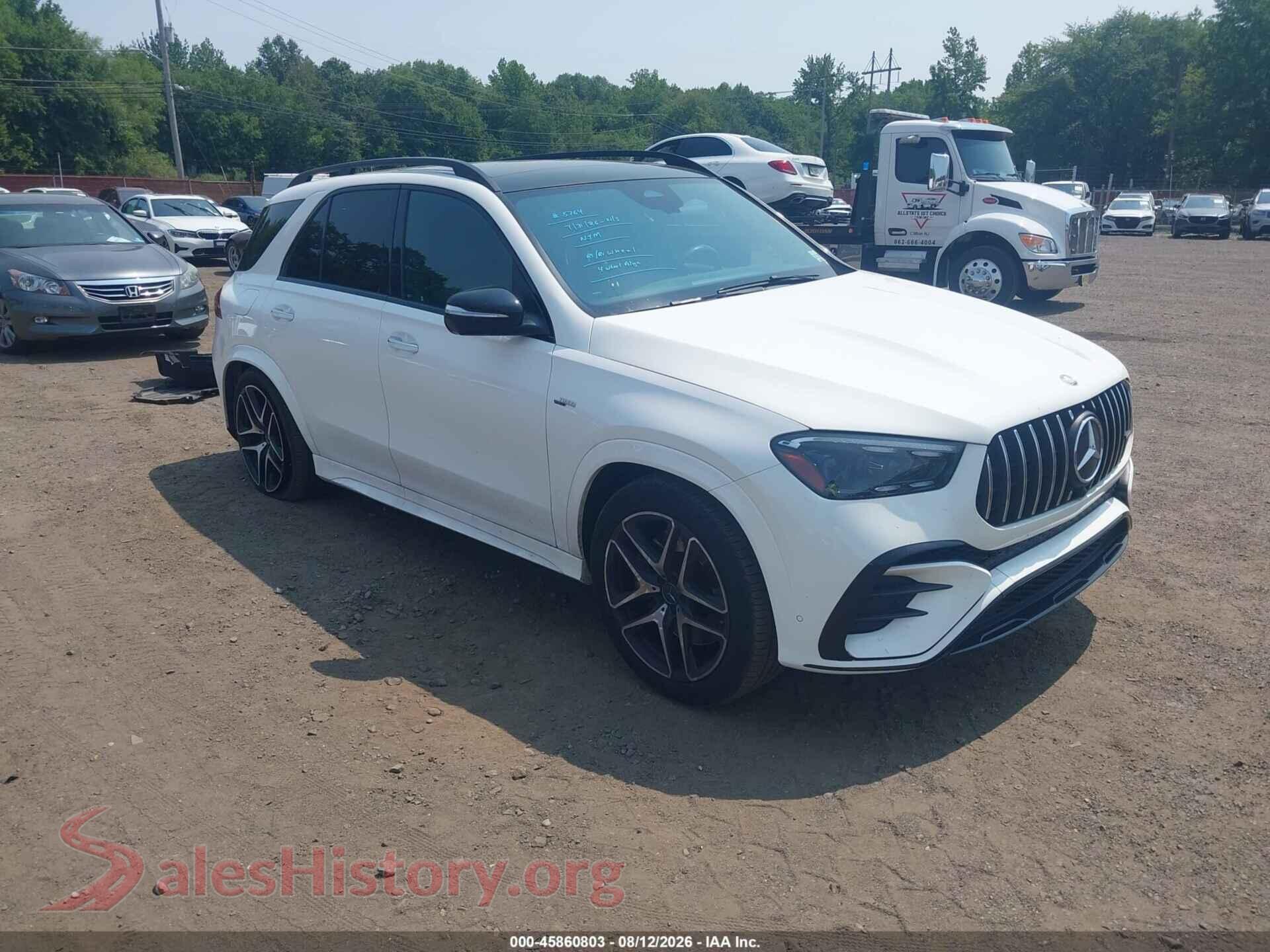 2024 MERCEDES-BENZ AMG GLE 53 — VIN 4JGFB6BB4RB090966