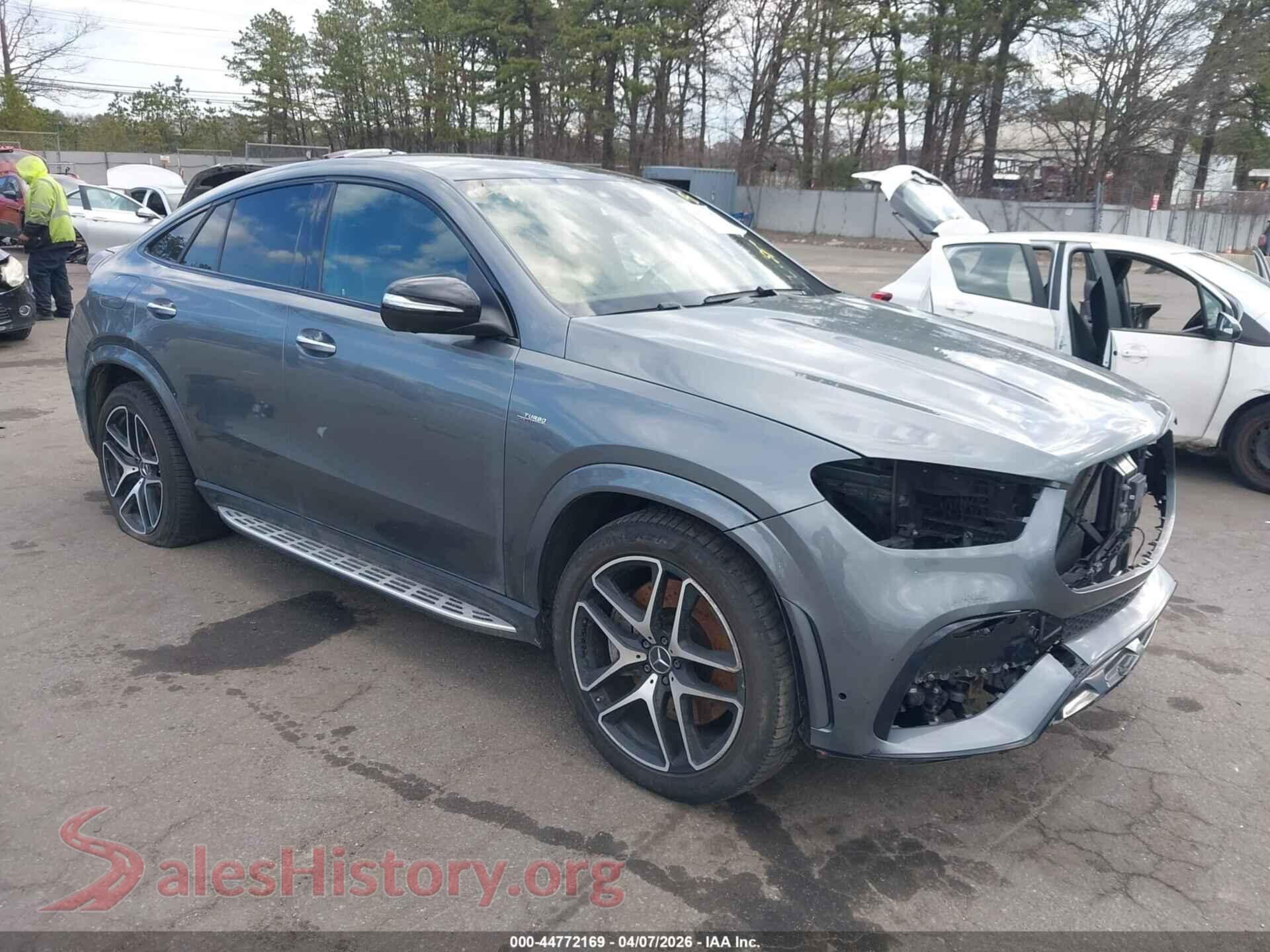 2021 MERCEDES-BENZ AMG GLE 53 COUPE — VIN 4JGFD6BB9MA556528
