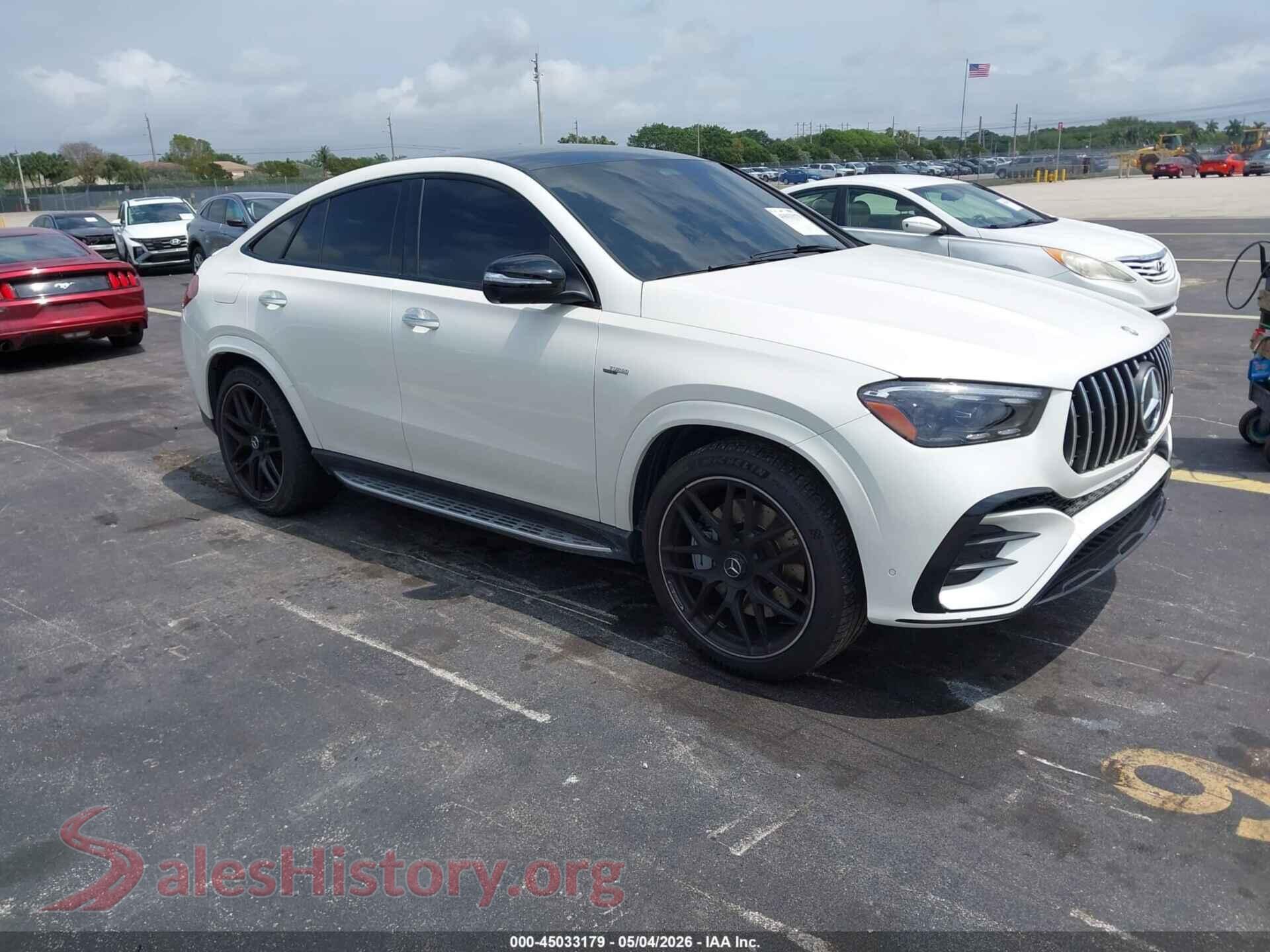 2024 MERCEDES-BENZ AMG GLE 53 COUPE — VIN 4JGFD6BB9RB100420