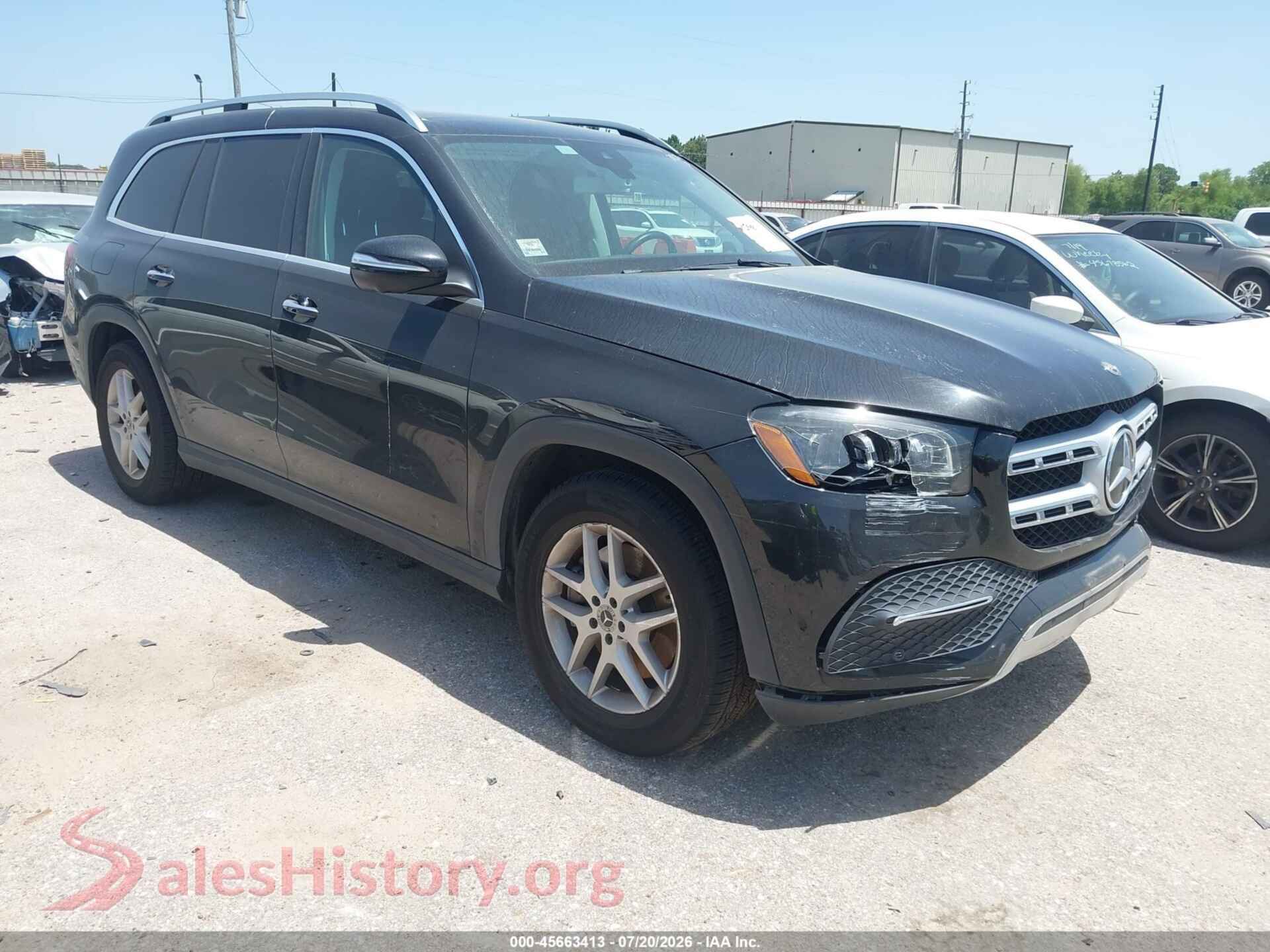 2020 MERCEDES-BENZ GLS 450 — VIN 4JGFF5KE4LA152890