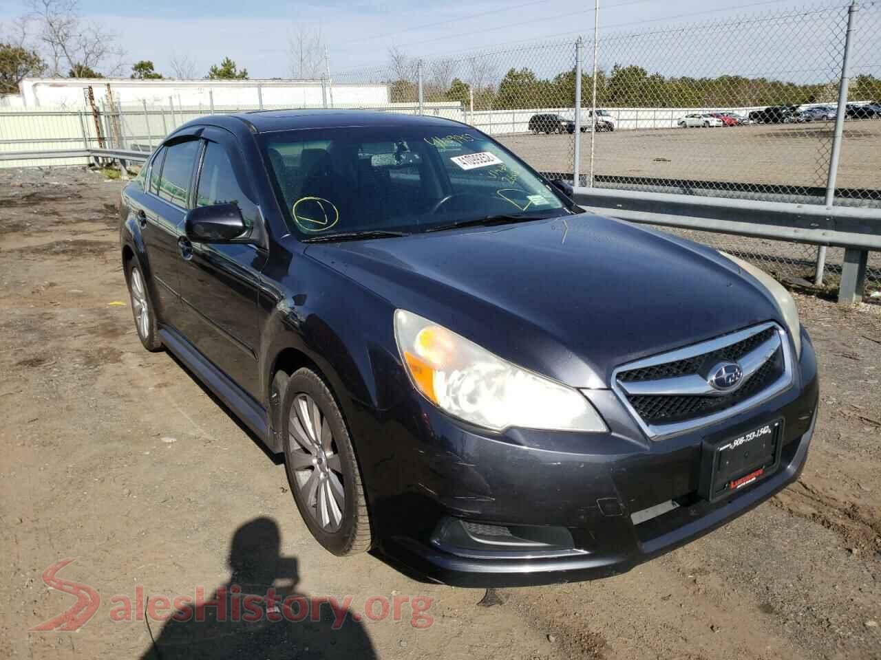 2011 SUBARU LEGACY — VIN 4S3BMBK60B3260572
