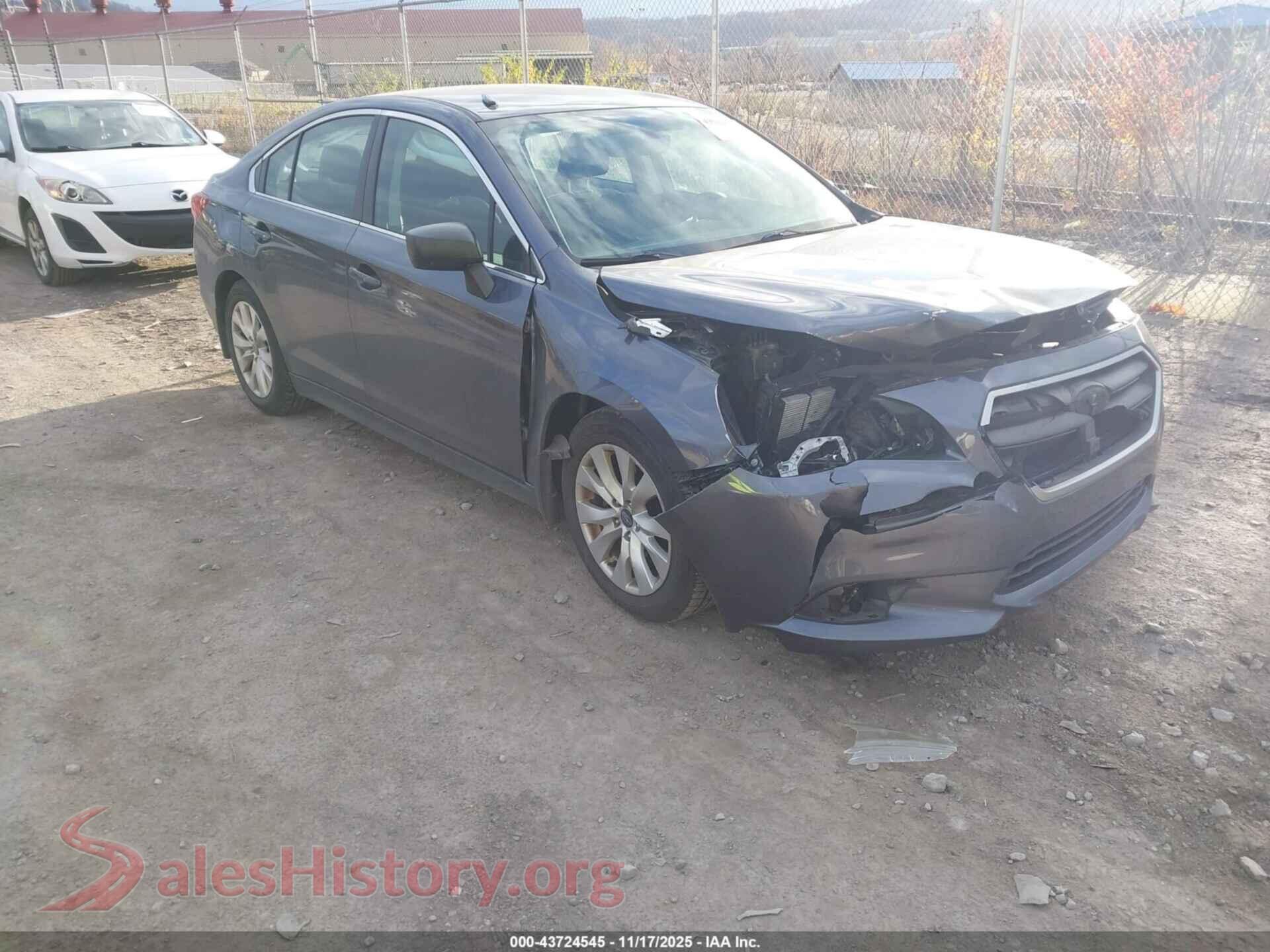 2017 SUBARU LEGACY — VIN 4S3BNAB63H3010274