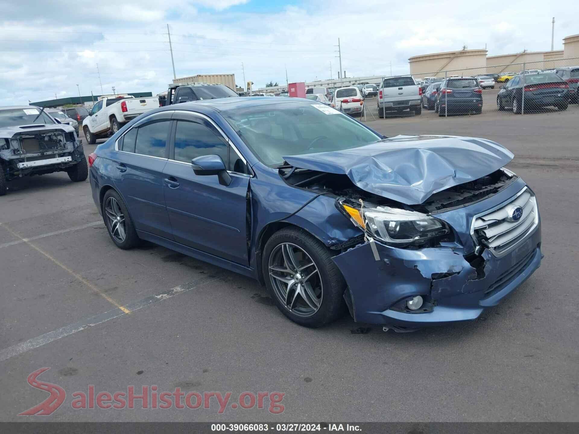 2016 SUBARU LEGACY — VIN 4S3BNEN64G3024430