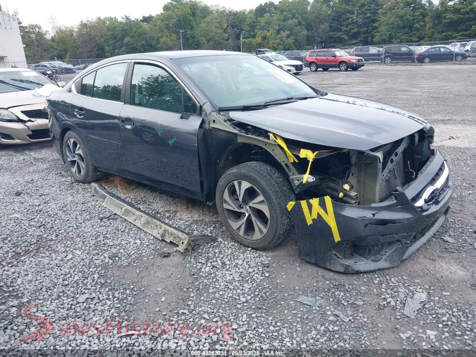 2020 SUBARU LEGACY — VIN 4S3BWAC69L3006752