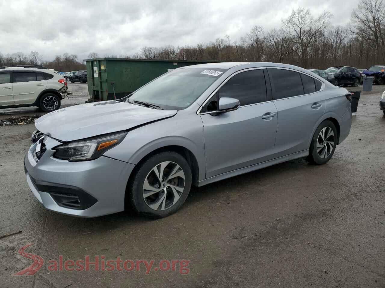 2022 SUBARU LEGACY — VIN 4S3BWAD67N3006573
