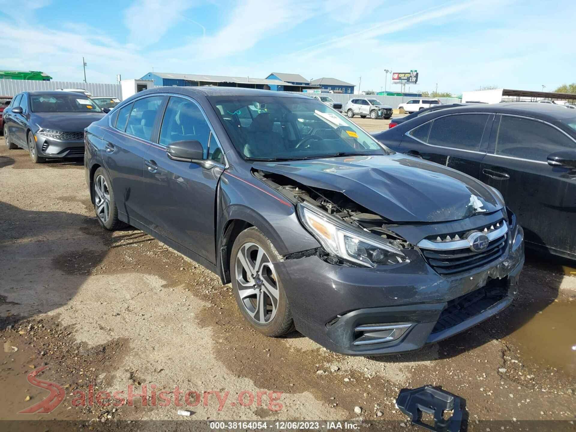 2020 SUBARU LEGACY — VIN 4S3BWAN60L3020505
