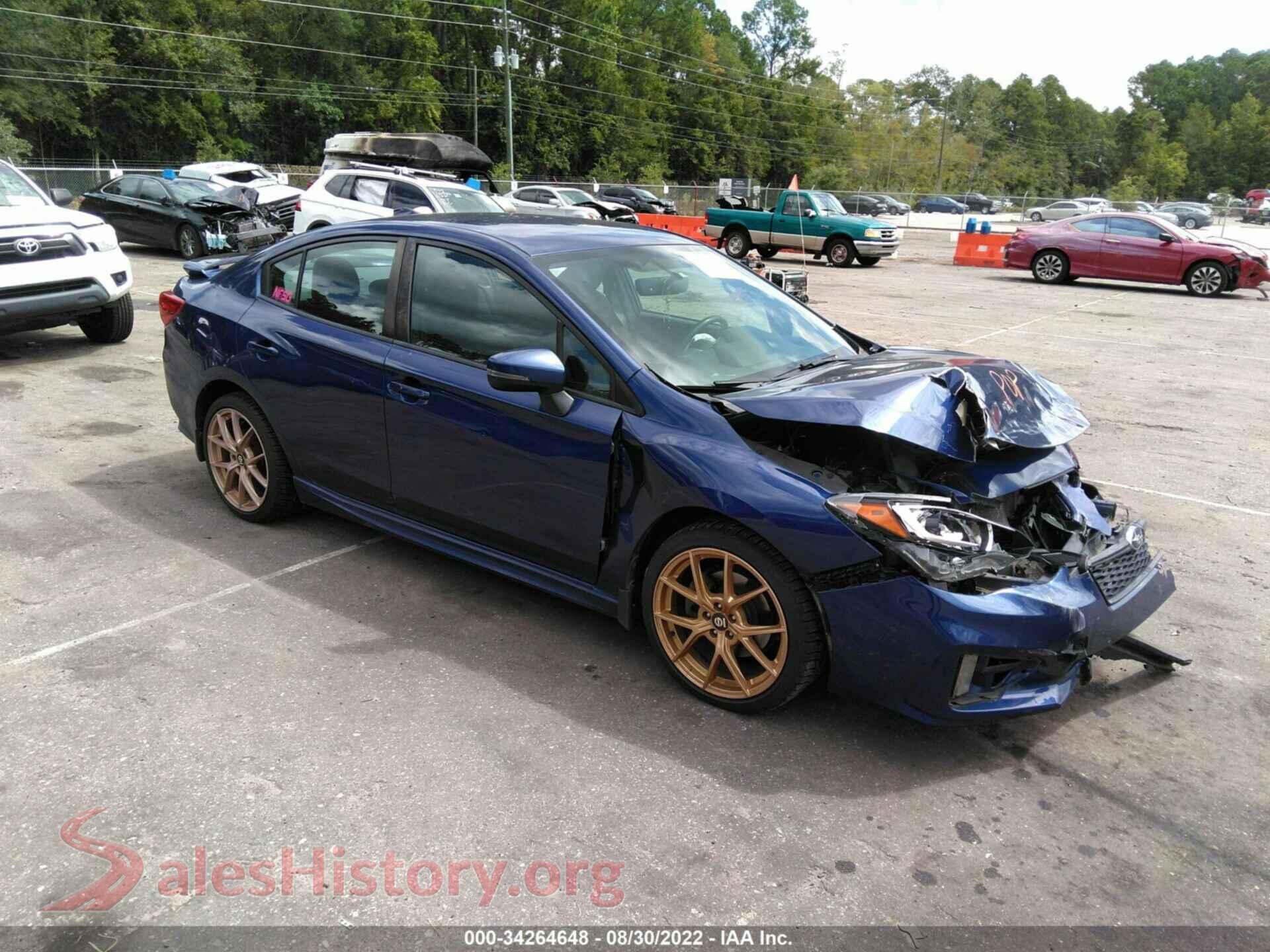 2017 SUBARU IMPREZA — VIN 4S3GKAK62H3604305