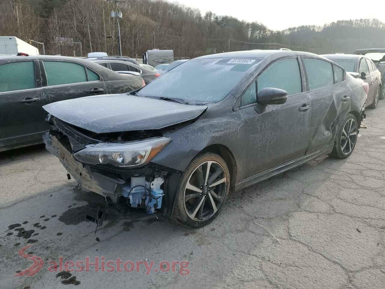 2020 SUBARU IMPREZA — VIN 4S3GKAM62L3612331
