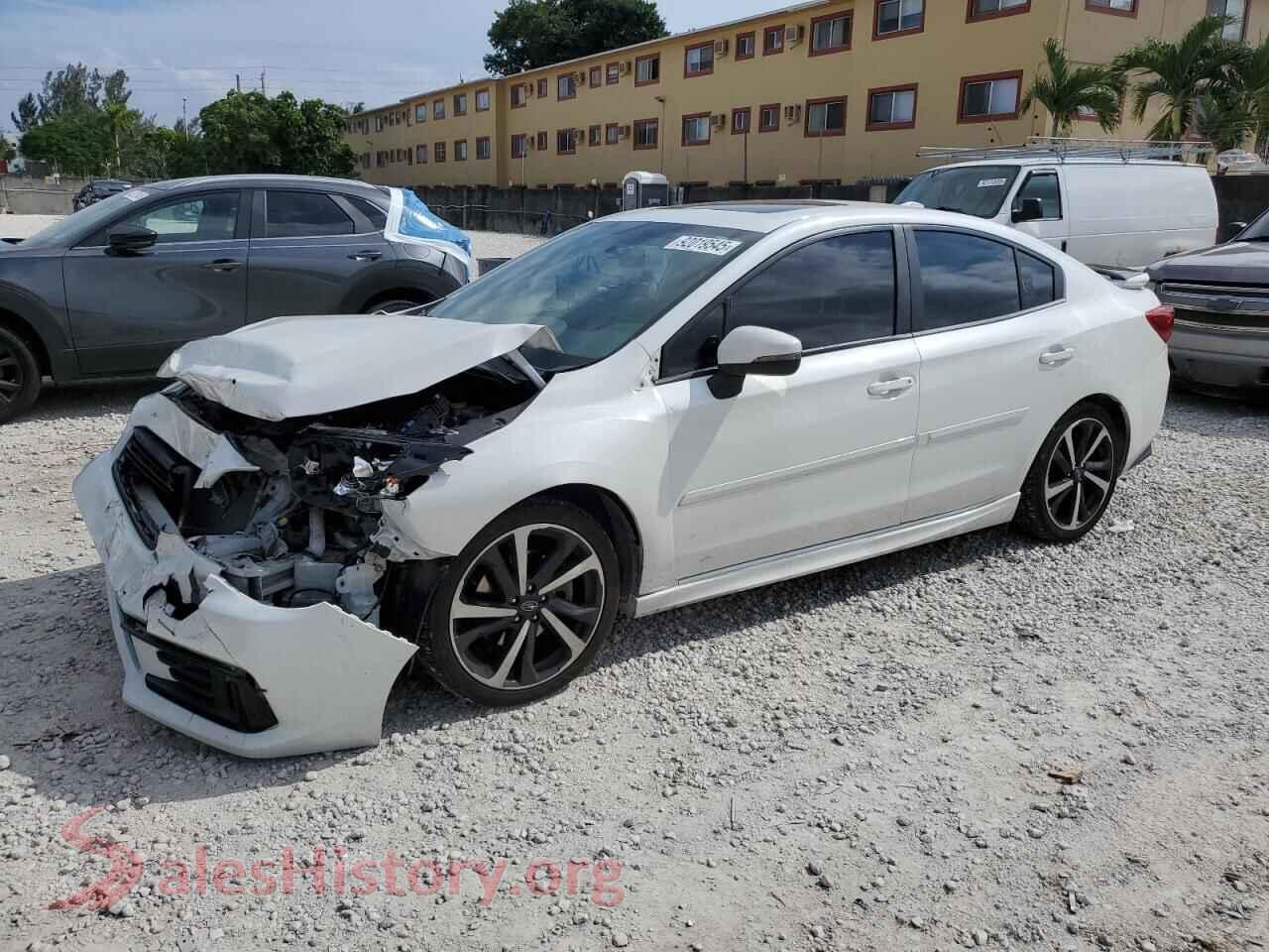 2020 SUBARU IMPREZA — VIN 4S3GKAM64L3602769