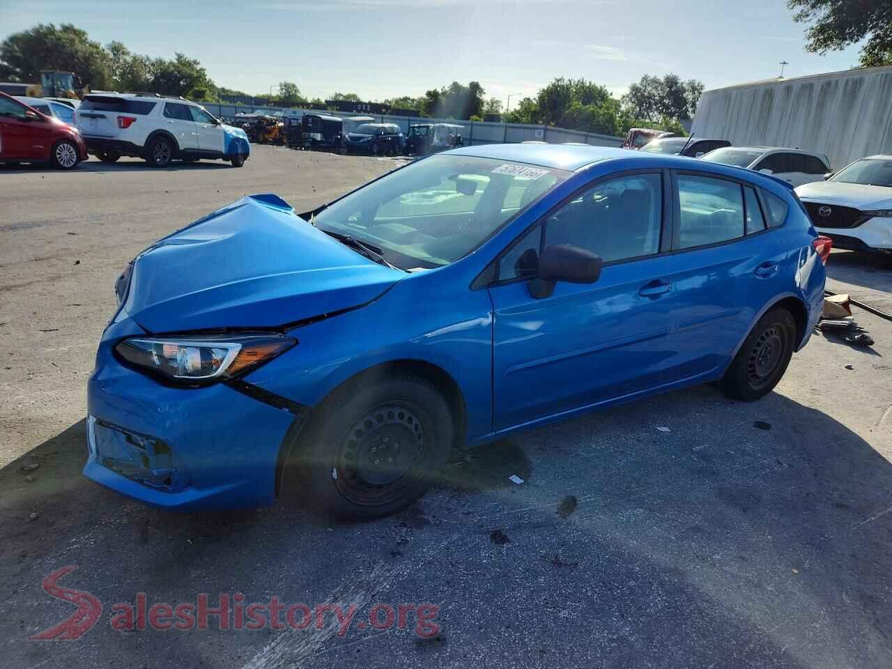 2021 SUBARU IMPREZA — VIN 4S3GTAB63M3717509