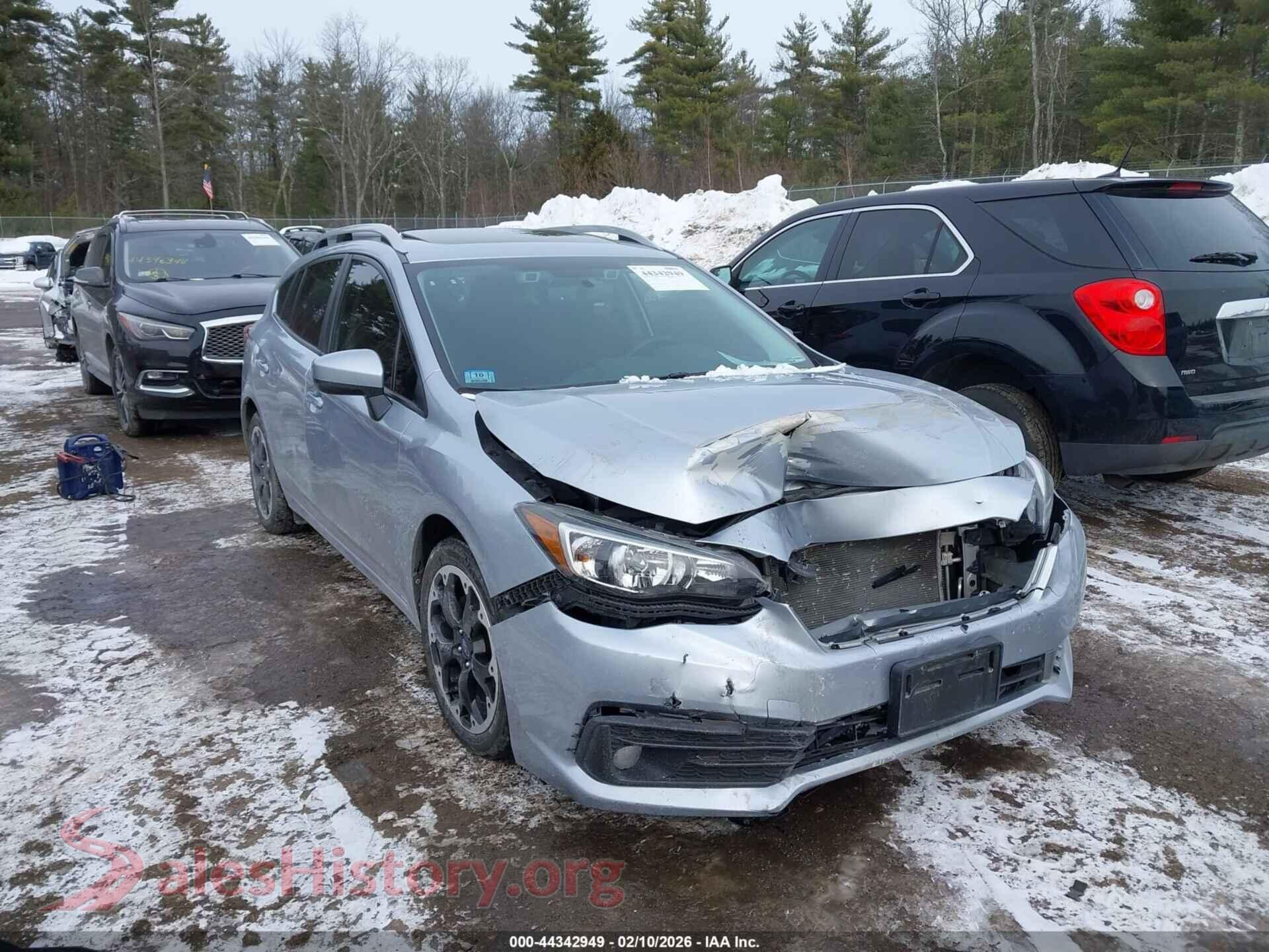 2022 SUBARU IMPREZA — VIN 4S3GTAD62N3716740