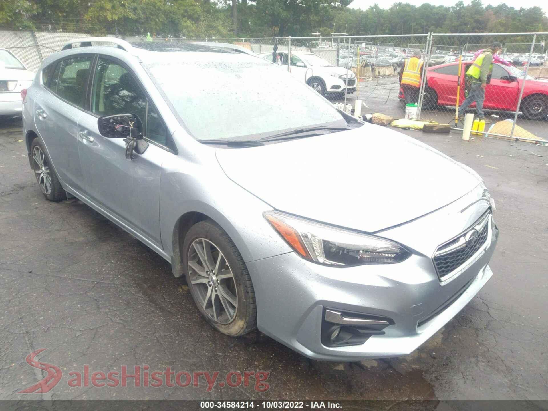 2017 SUBARU IMPREZA — VIN 4S3GTAU60H3747084