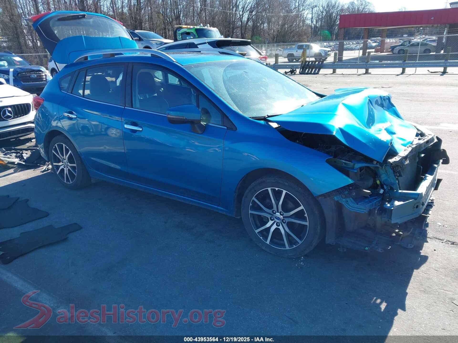 2017 SUBARU IMPREZA — VIN 4S3GTAU67H3734266