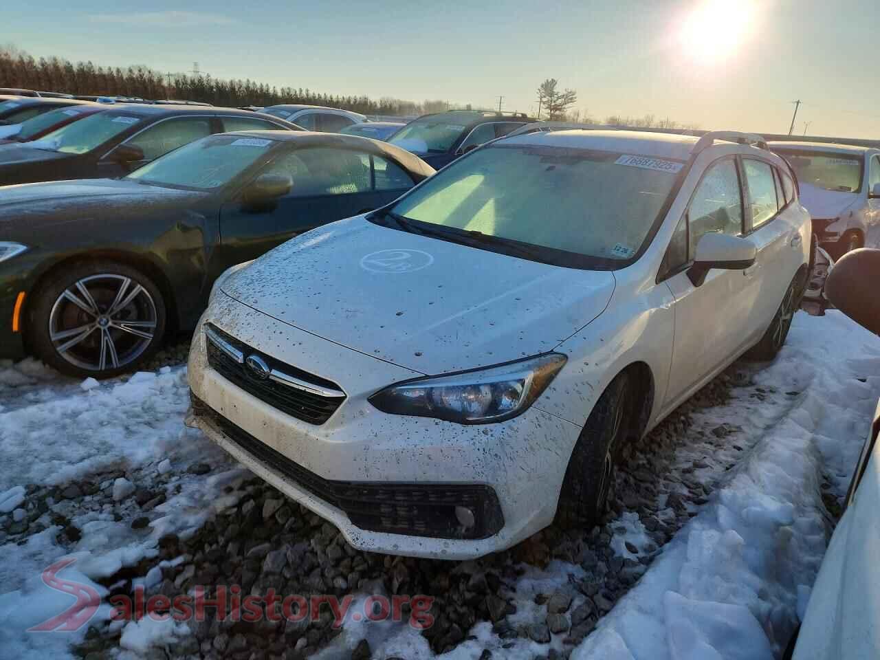 2022 SUBARU IMPREZA — VIN 4S3GTAV67N3713587
