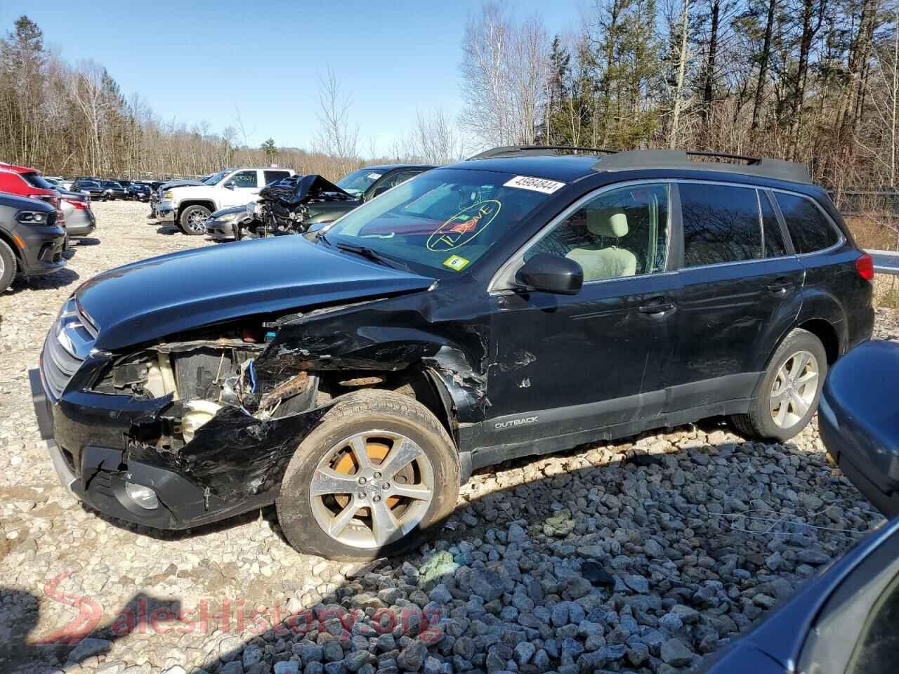 2014 SUBARU OUTBACK — VIN 4S4BRBLCXE3285906