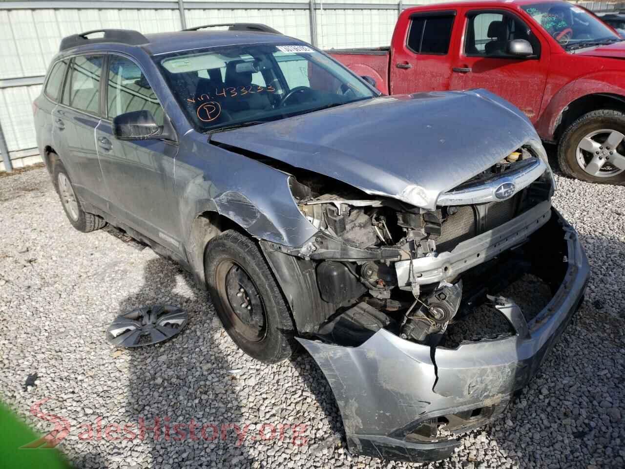 2011 SUBARU OUTBACK — VIN 4S4BRCAC5B3433223
