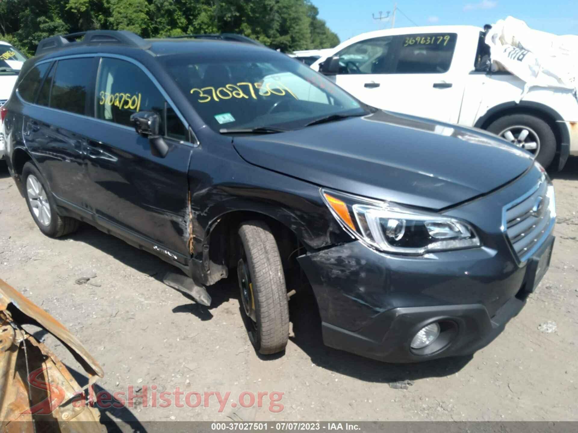 2016 SUBARU OUTBACK — VIN 4S4BSACC5G3220155