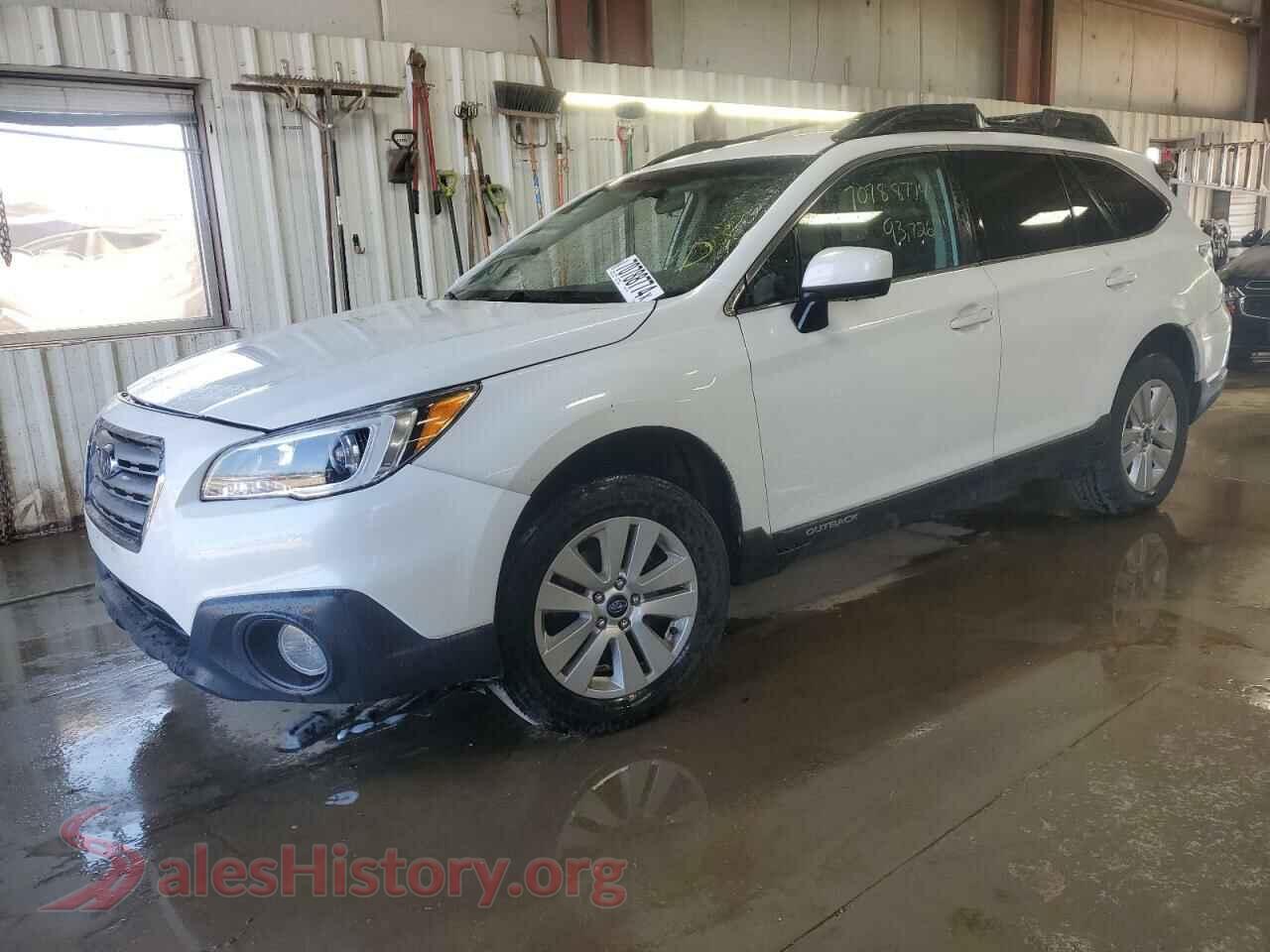 2016 SUBARU OUTBACK — VIN 4S4BSACC5G3350338